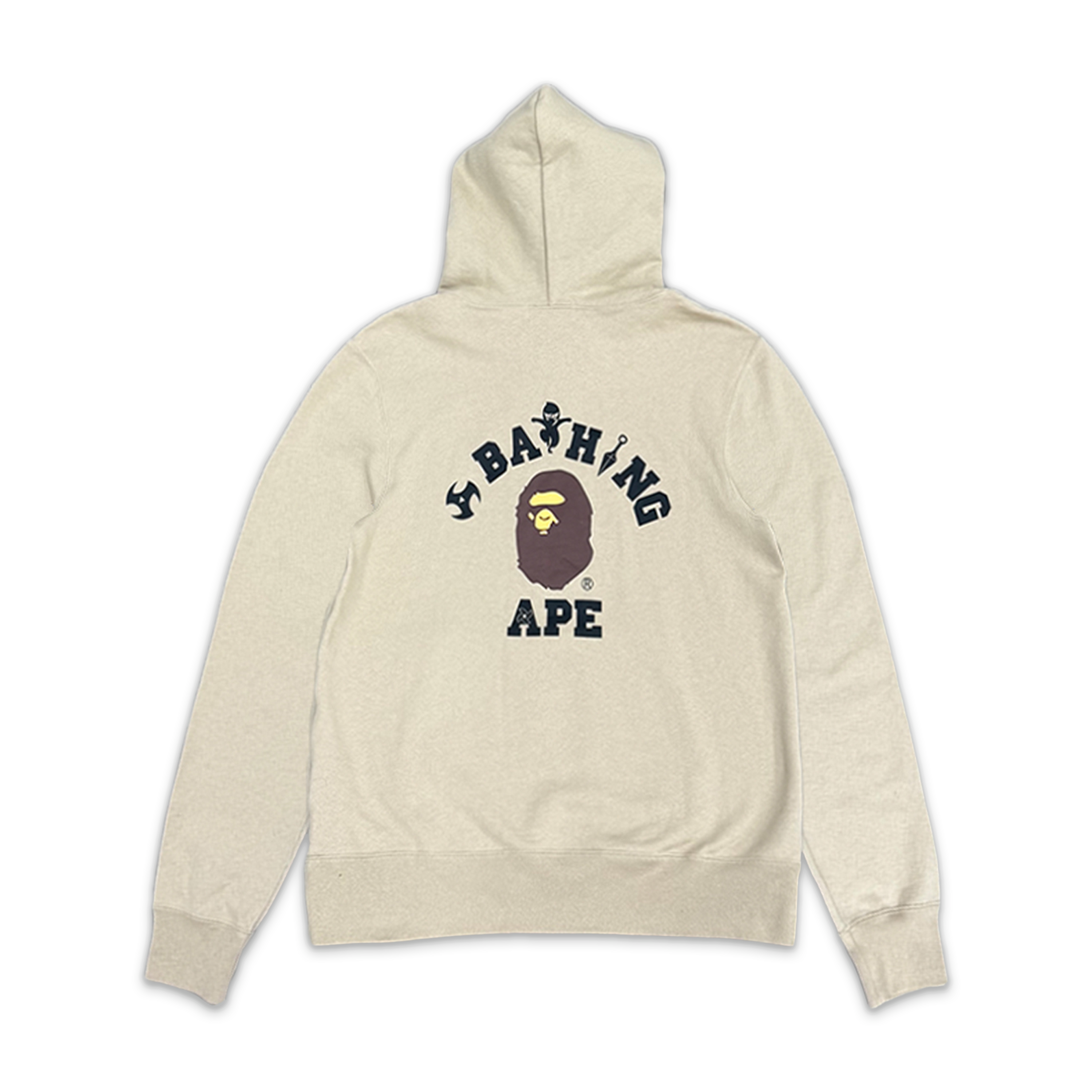 A Bathing Ape (BAPE), BAPE Ninja College Hoodie "Beige”