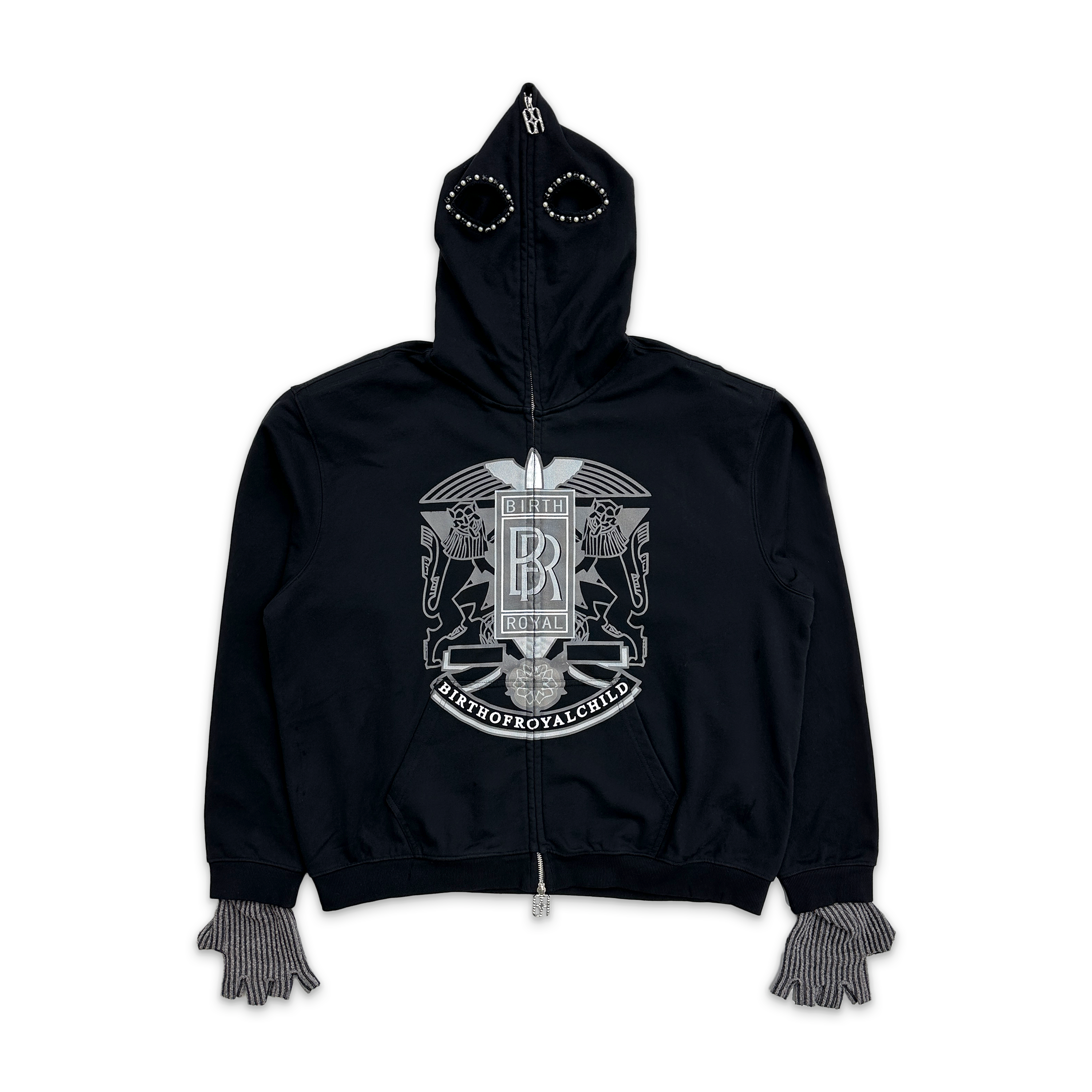 Birth of Royal Child, Royce Crown Hoodie “Black”