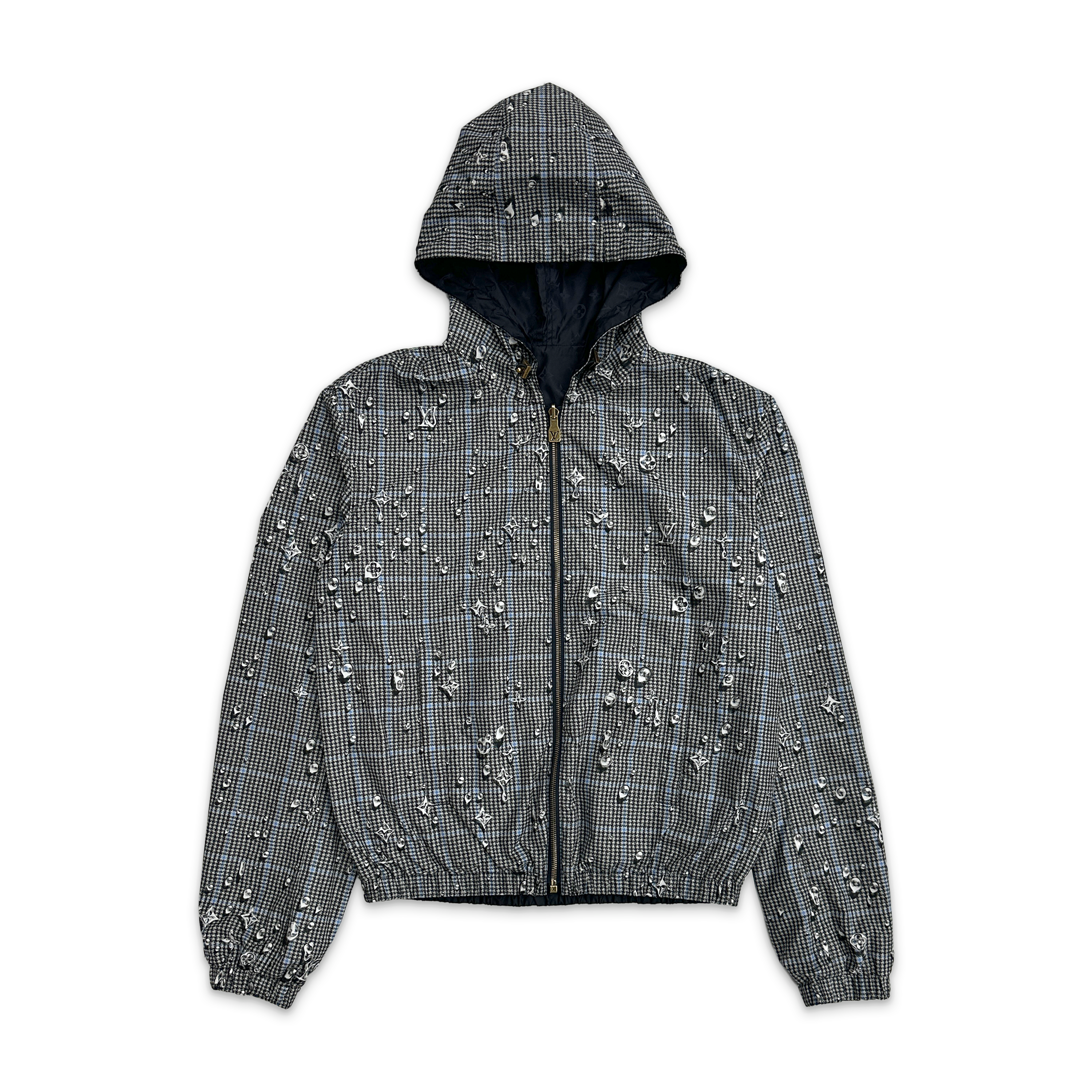 Louis Vuitton, Reversible Nylon Raindrop Jacket "Multicolor"