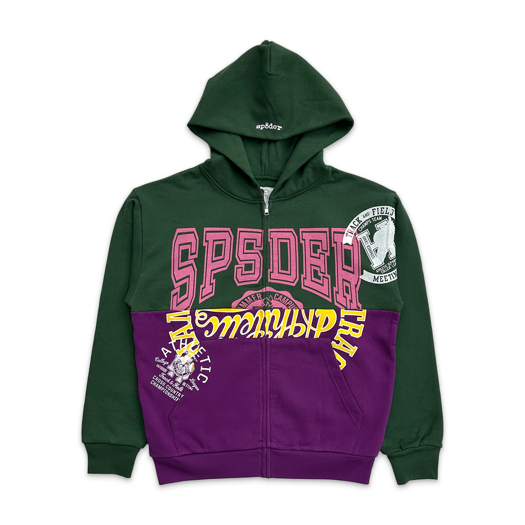 トップス SUGARHILL COLLEGE PRINT HOODIE 23AWCS02_AGED_BLACK_02_70bd6ae