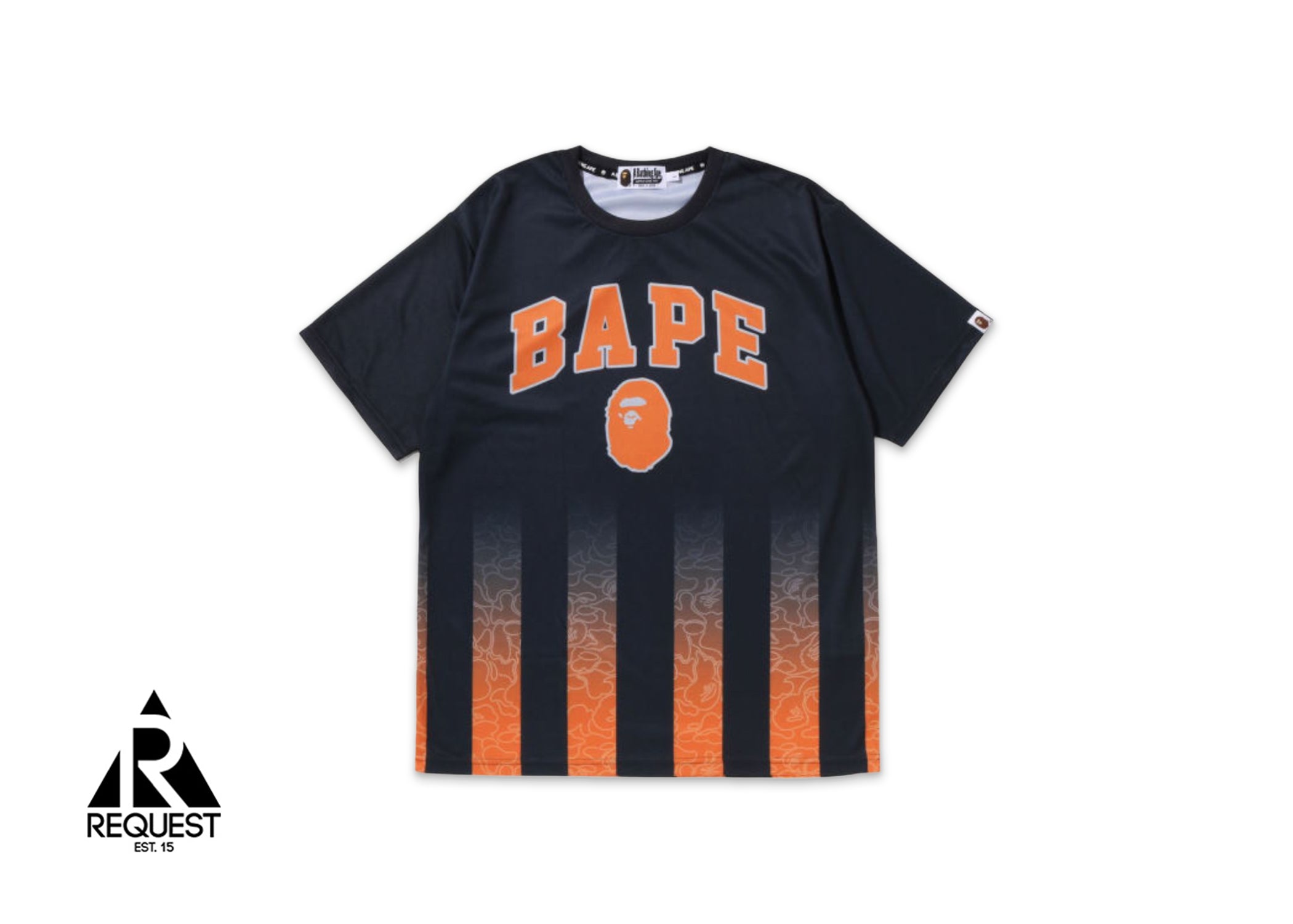A Bathing Ape BAPE Team Jersey Tee "Black"