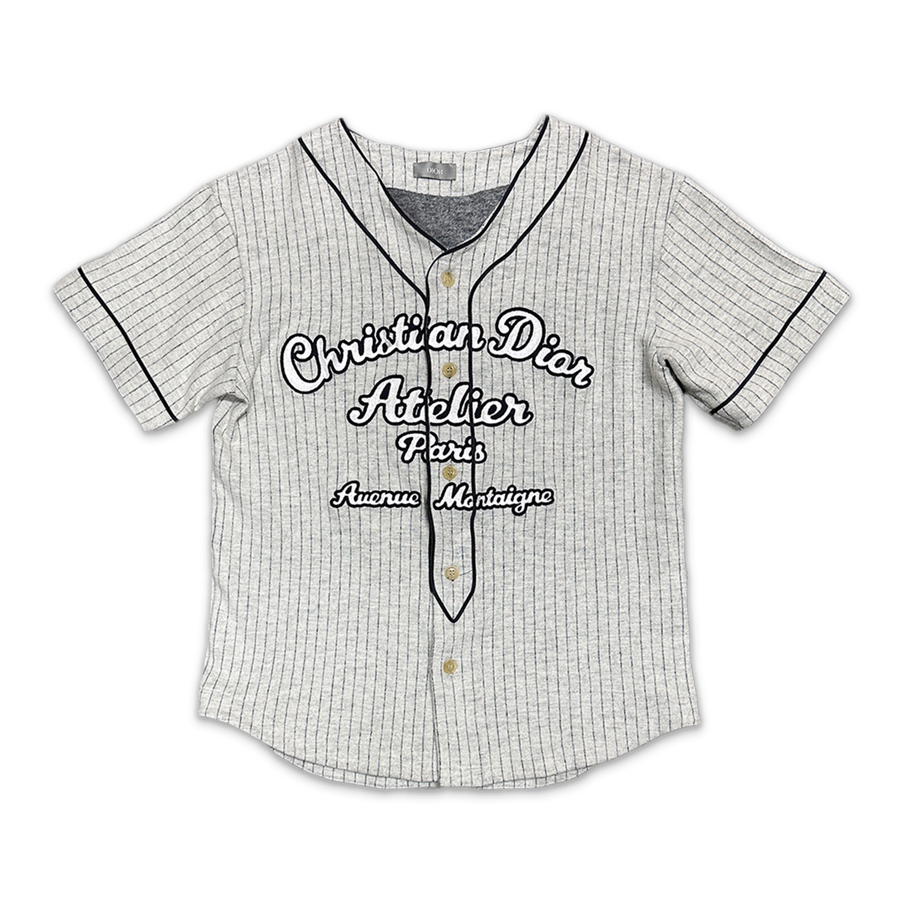 Dior, Homme Baseball Jersey "Grey"