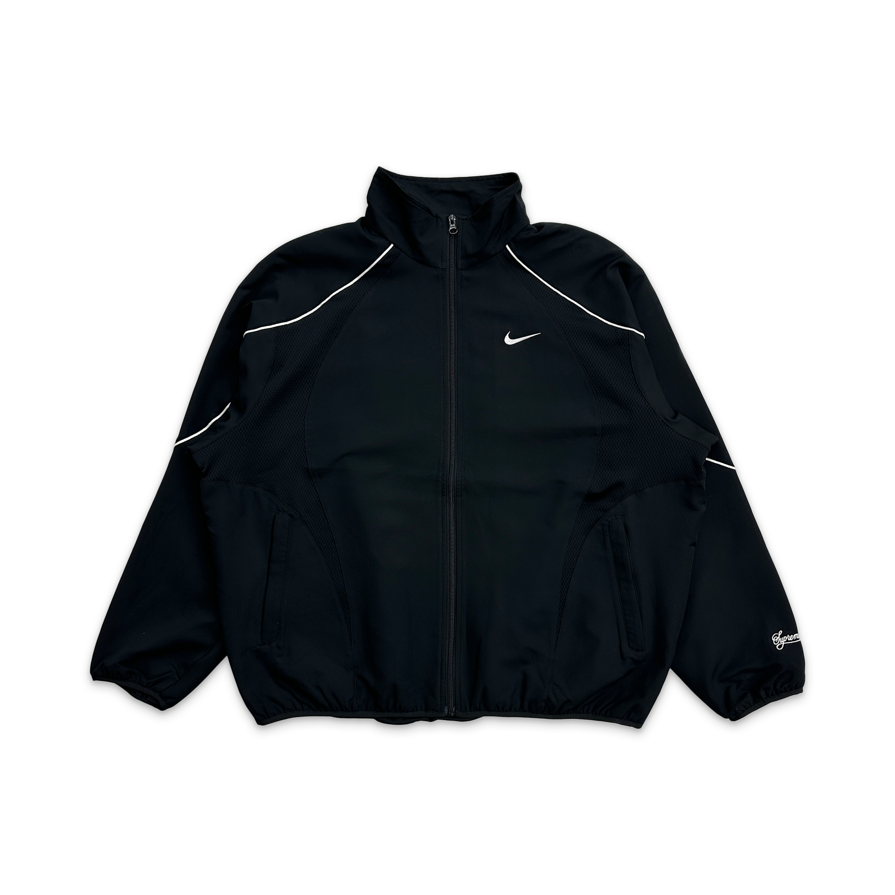 Supreme, x Nike Track Jacket (SS25) "Black"
