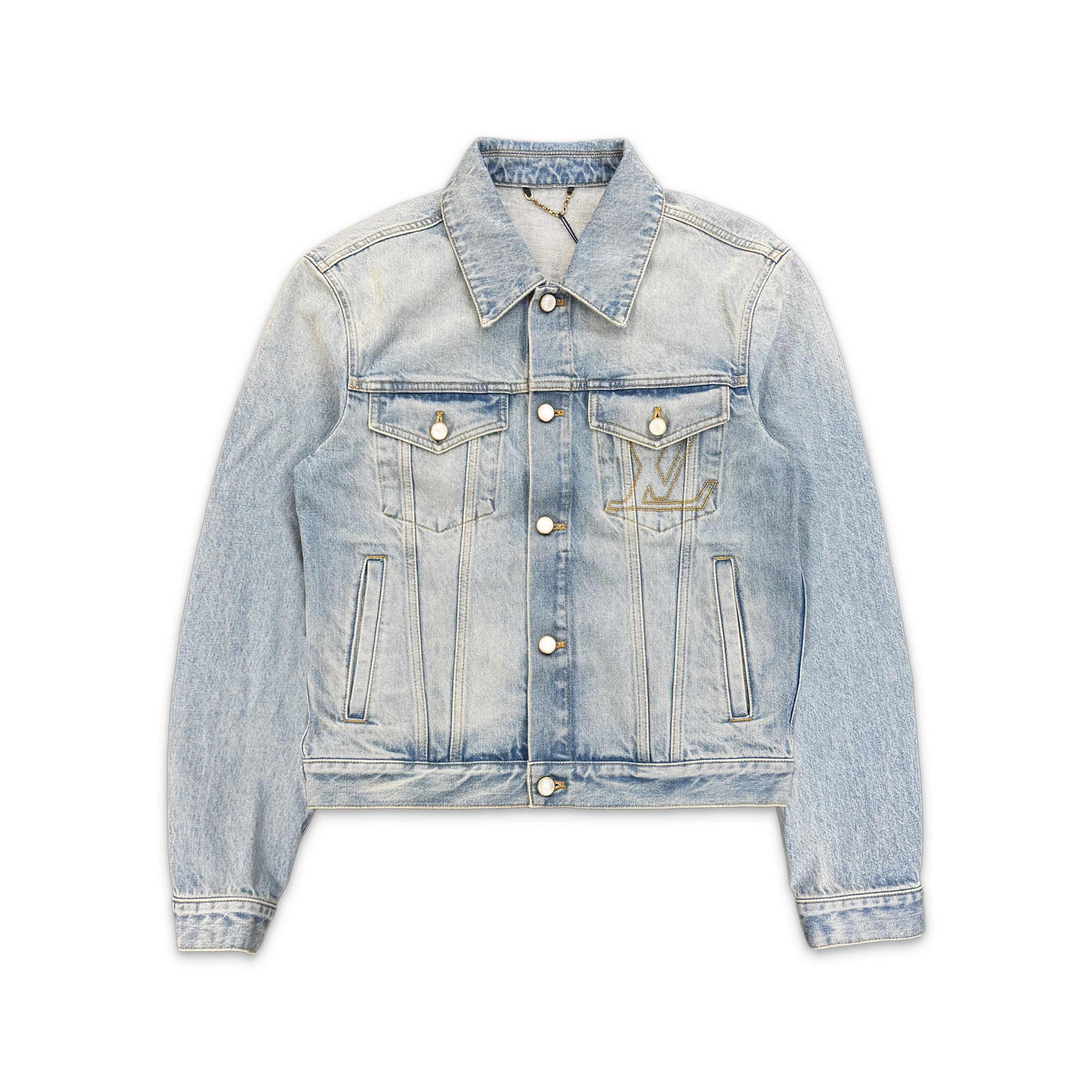 Louis Vuitton, LV Denim Trucker Jacket "Light Indigo"