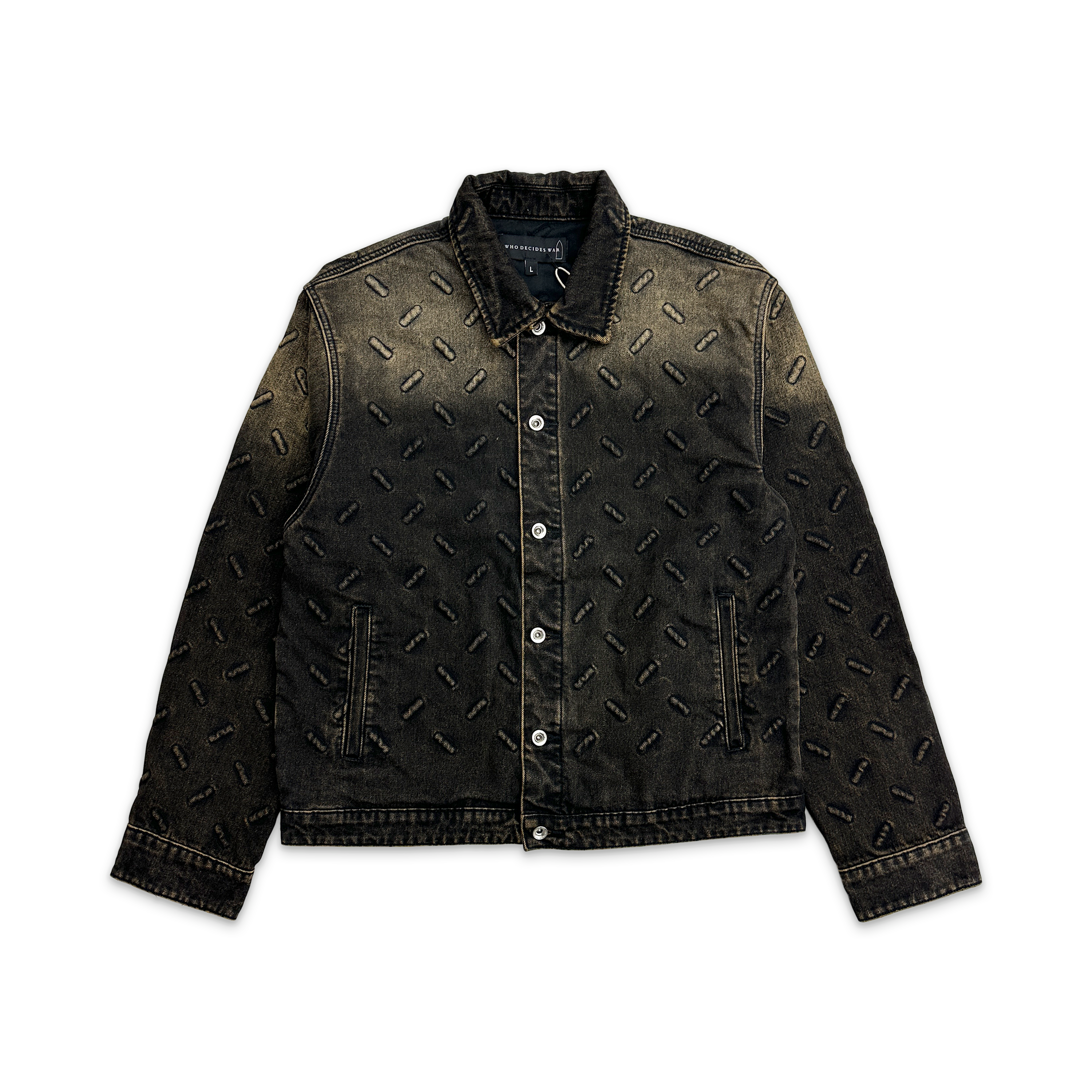 Thread Plate Trucker Jacket "Coal"