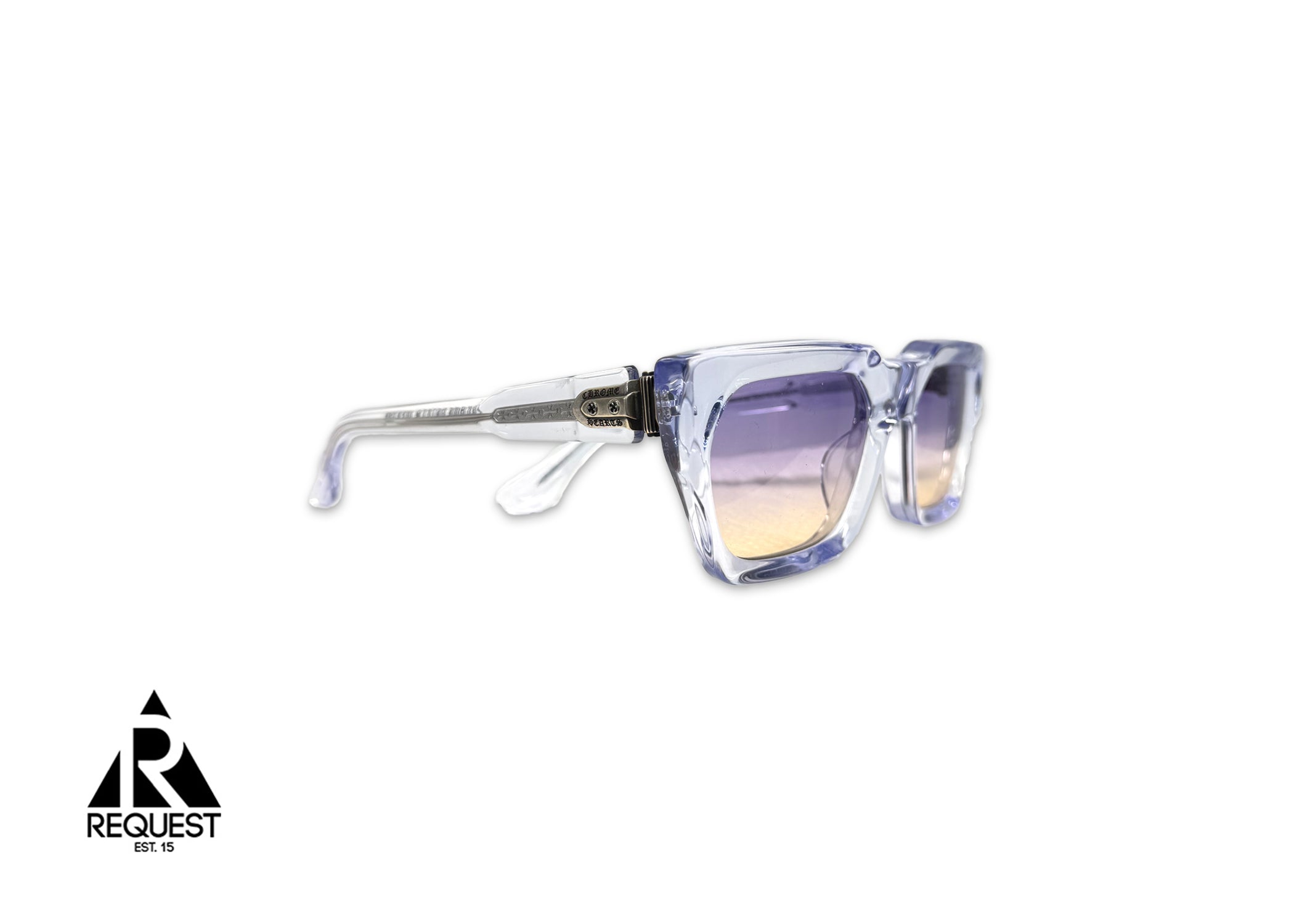 Chrome Hearts, Jelly & Jam Glasses "Transparent Blue/Silver"