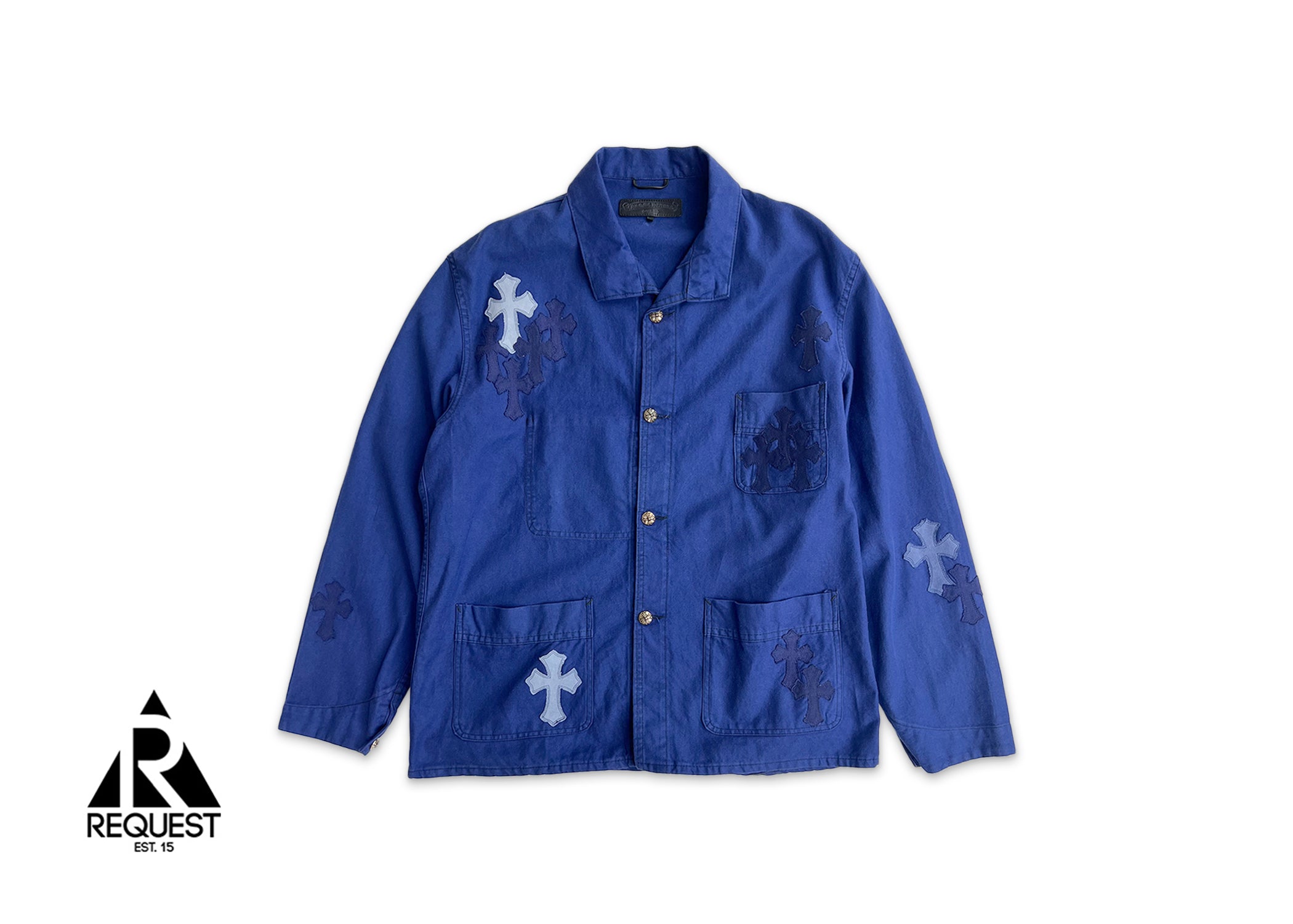 Chrome Hearts, Cross Patch French Work Jacket "Indigo"