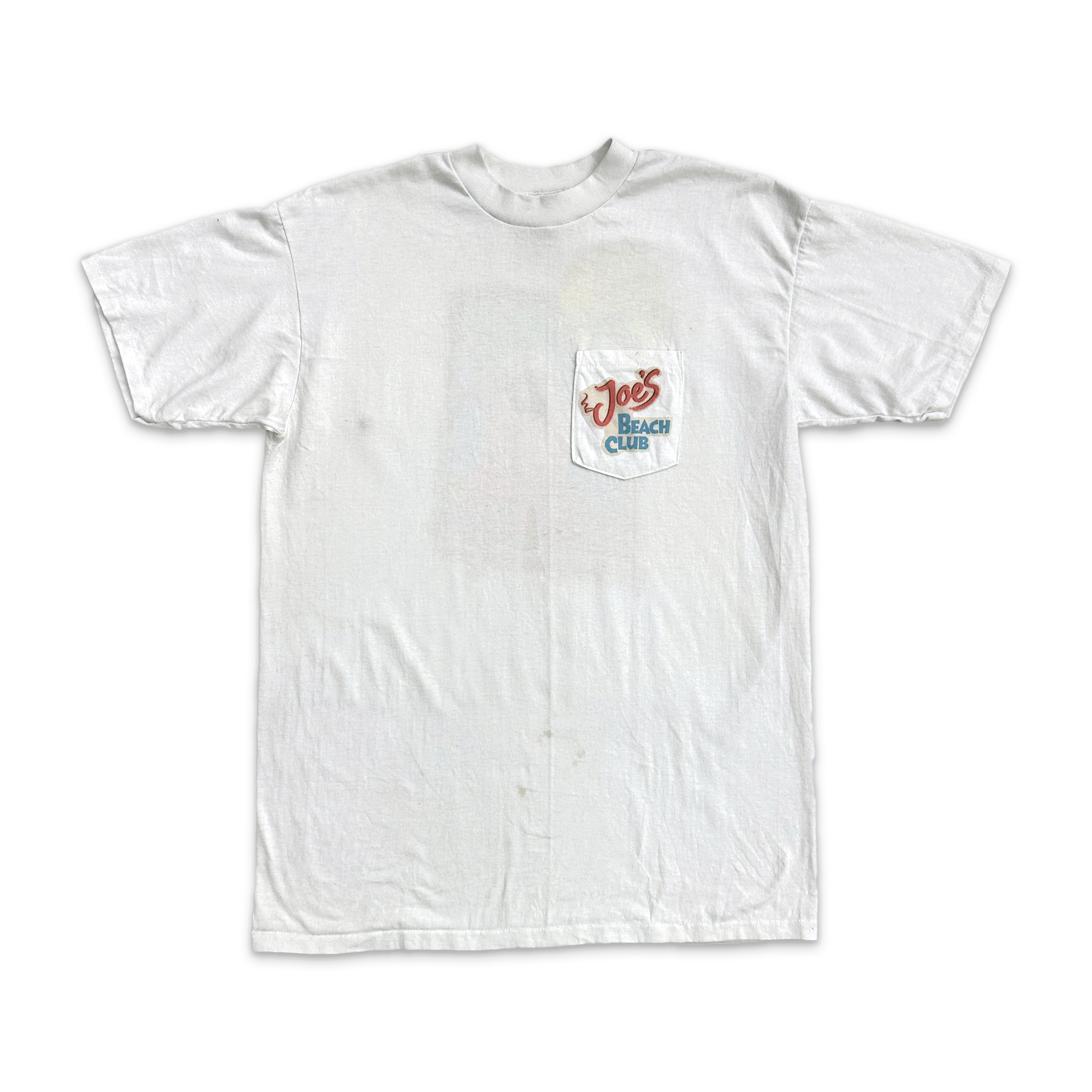 Camel Joes Beach Club Vintage Tee "White"
