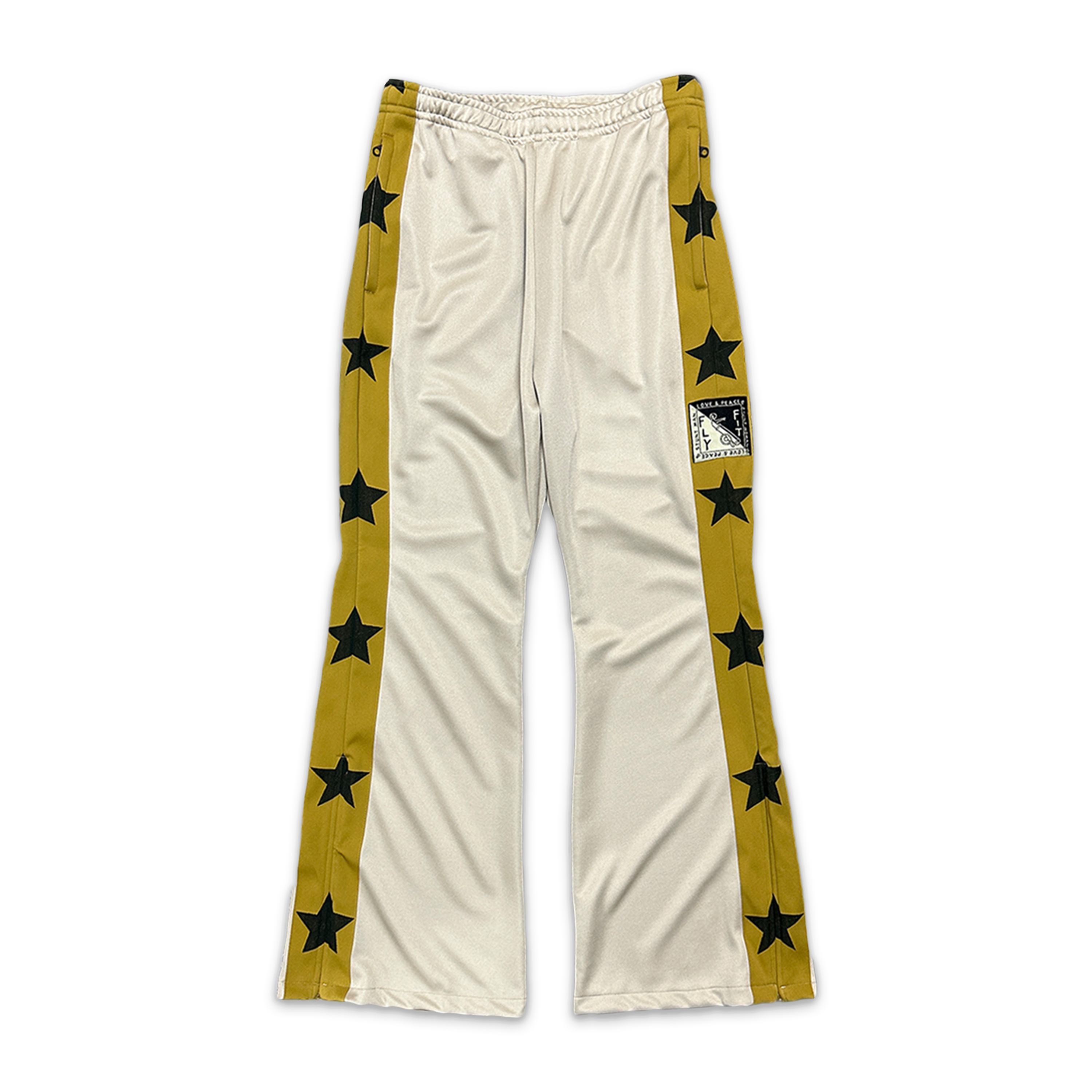 Kapital, Stuntman Star Track Pants "Beige"