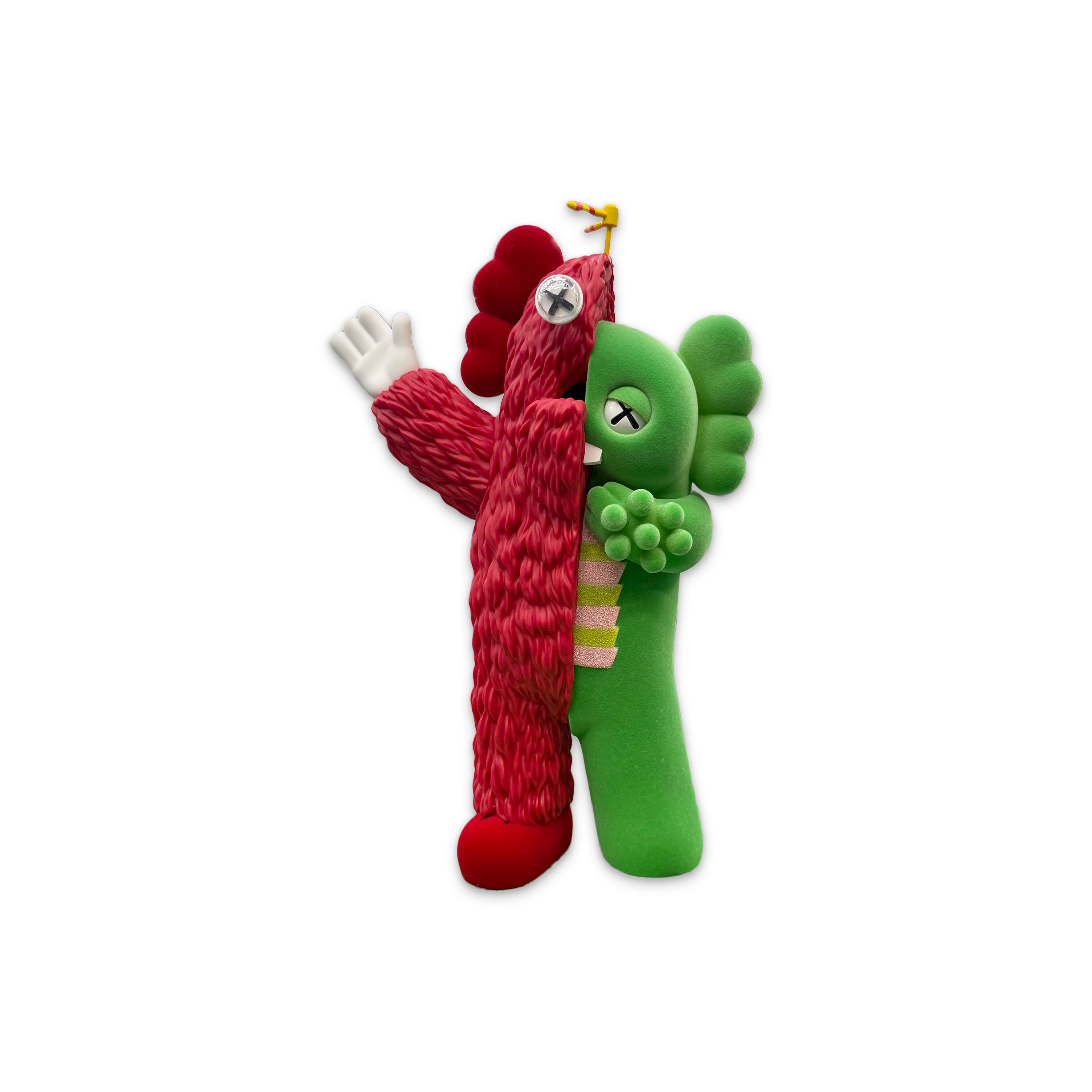 KAWS, KACHAMUKKU Figure "Green/Red"