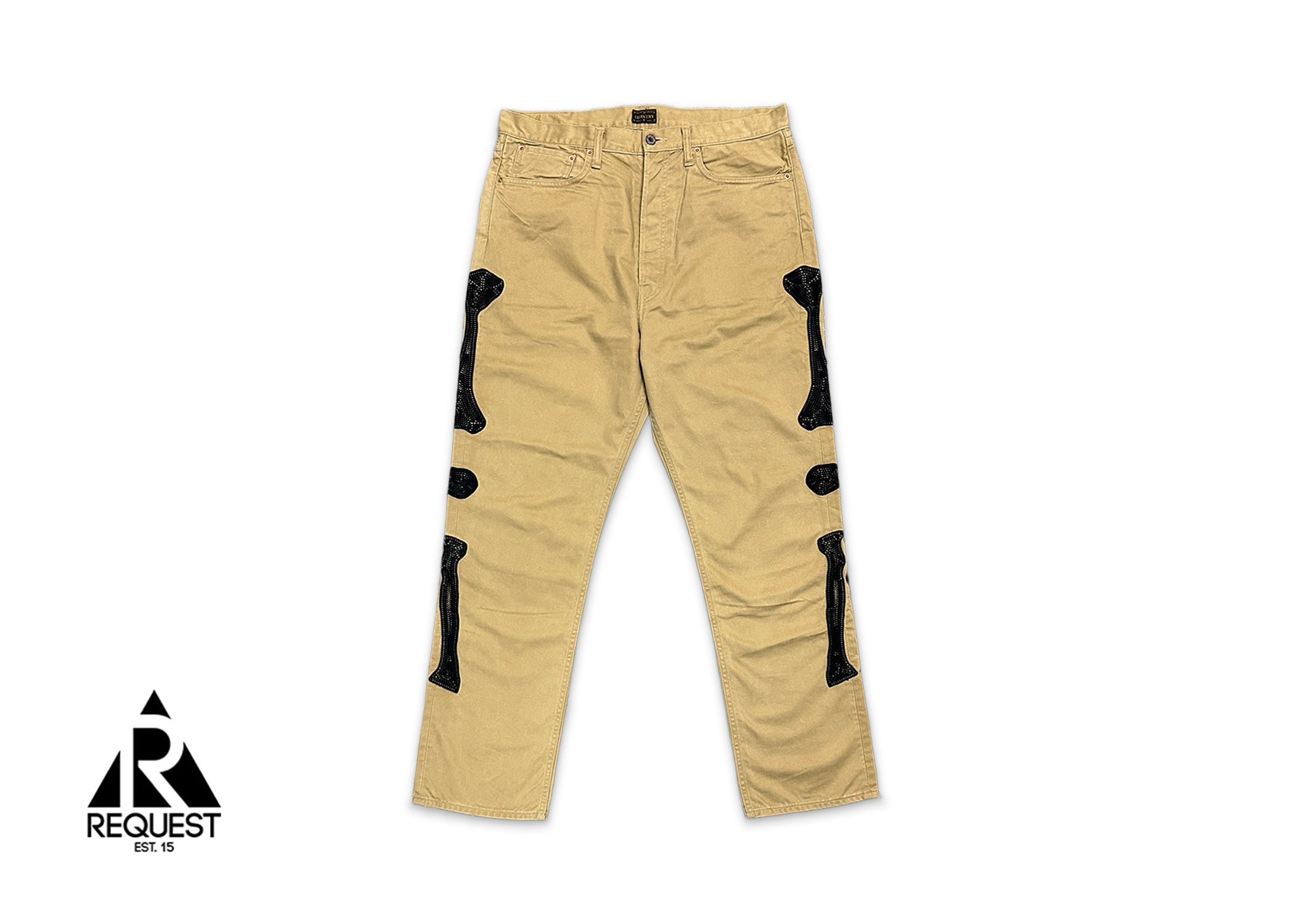 Kapital, Skeleton Pants "Khaki"