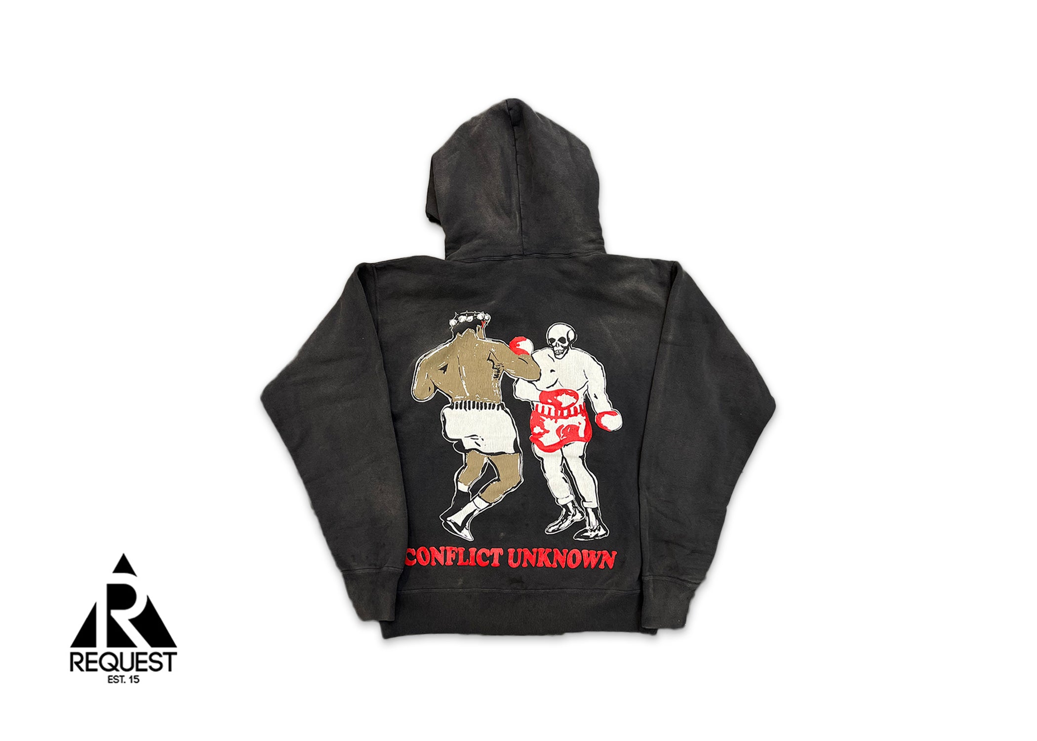 Saint Michael x Denim Tears Struggle Hoodie “Black”