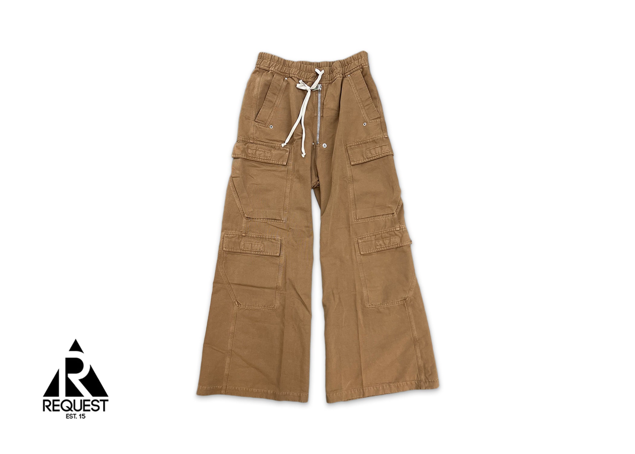 Rick Owens DRKSHDW, Double Bela Cargo Pants "Khaki Brown"