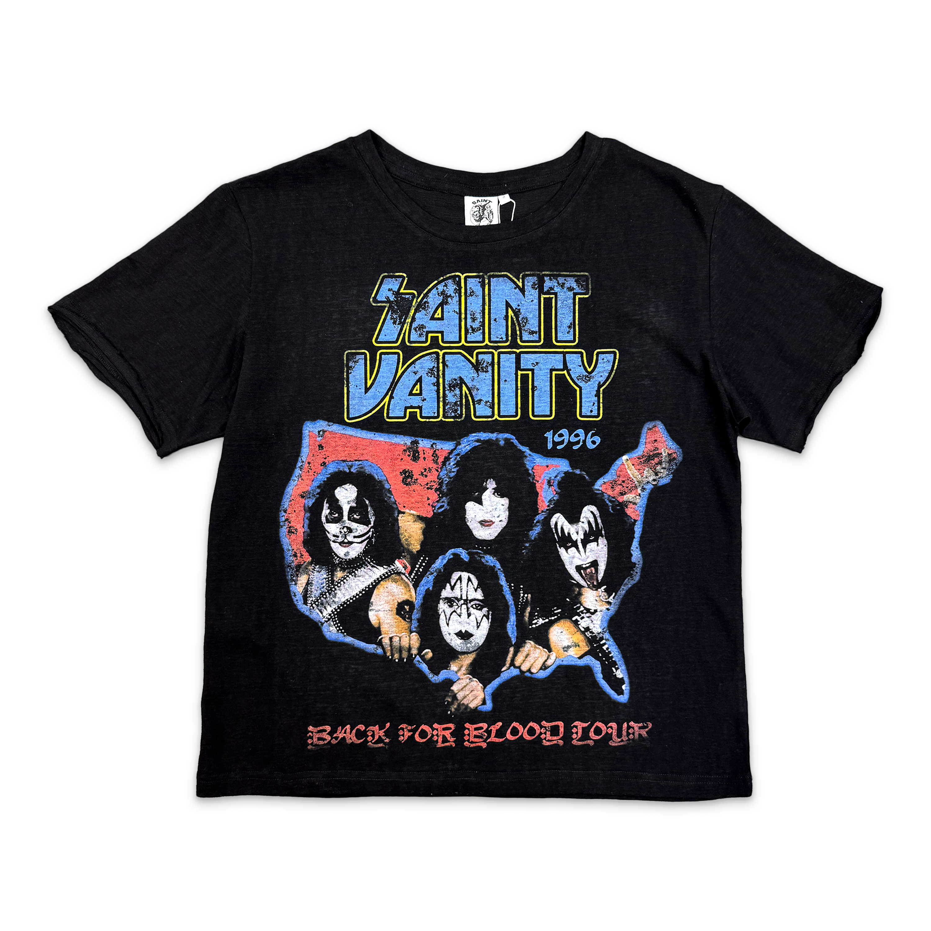 Kiss Vintage Tee "Black"