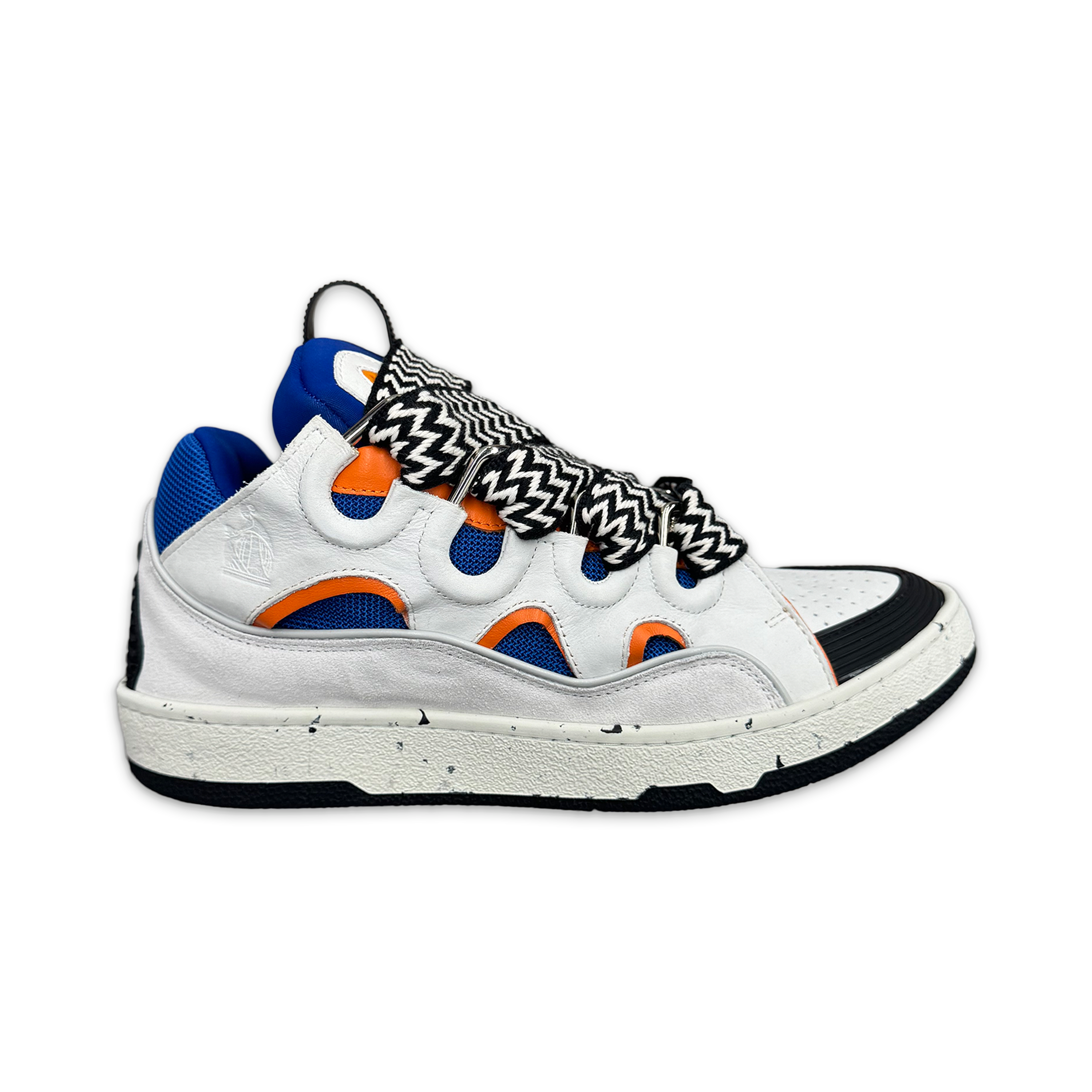 Lanvin, Curb Sneaker "Blue/Orange"
