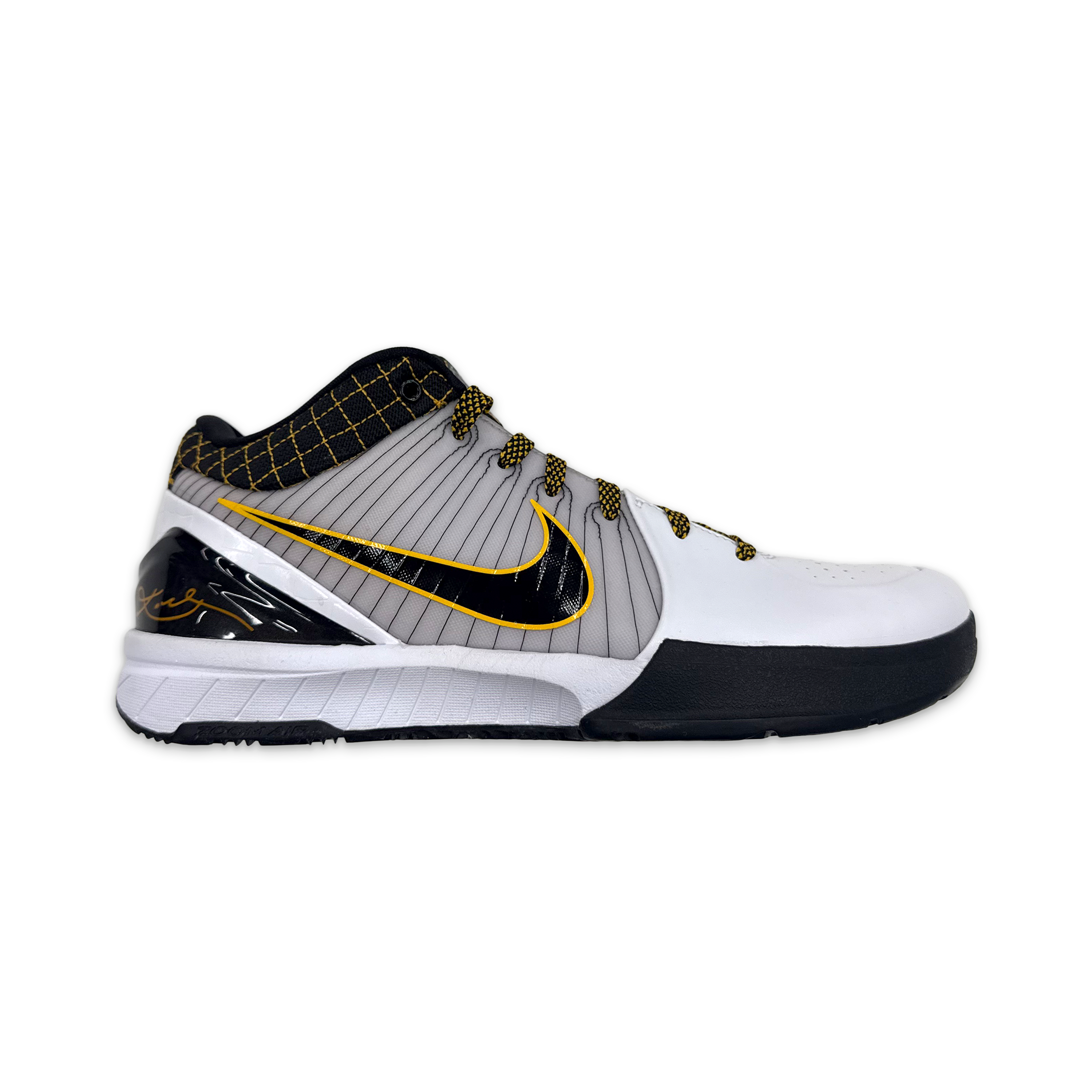 Nike, Kobe 4 Protro “White Black Del Sol”