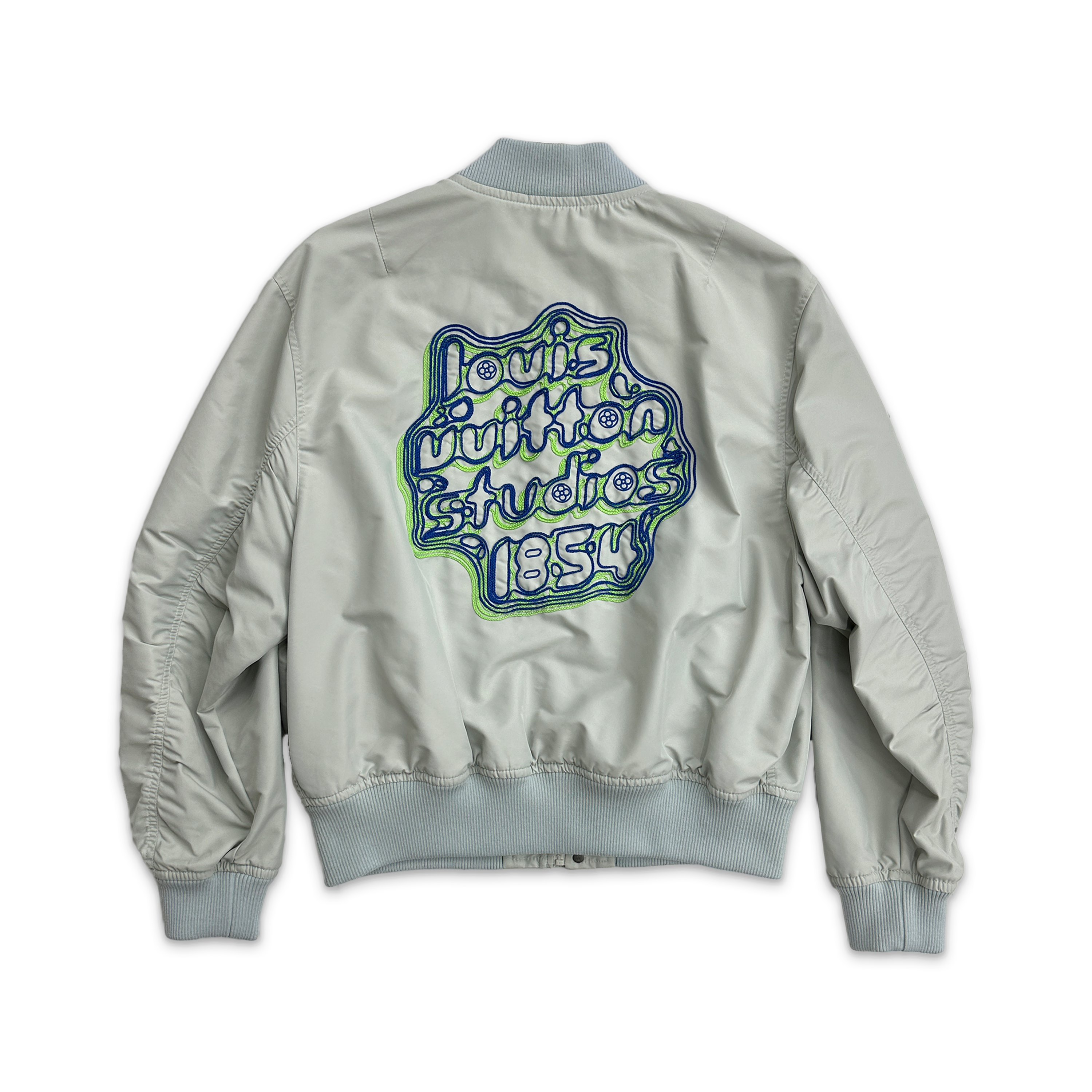 Studios 1854 Lightweight Bomber Jacket "Baby Blue"