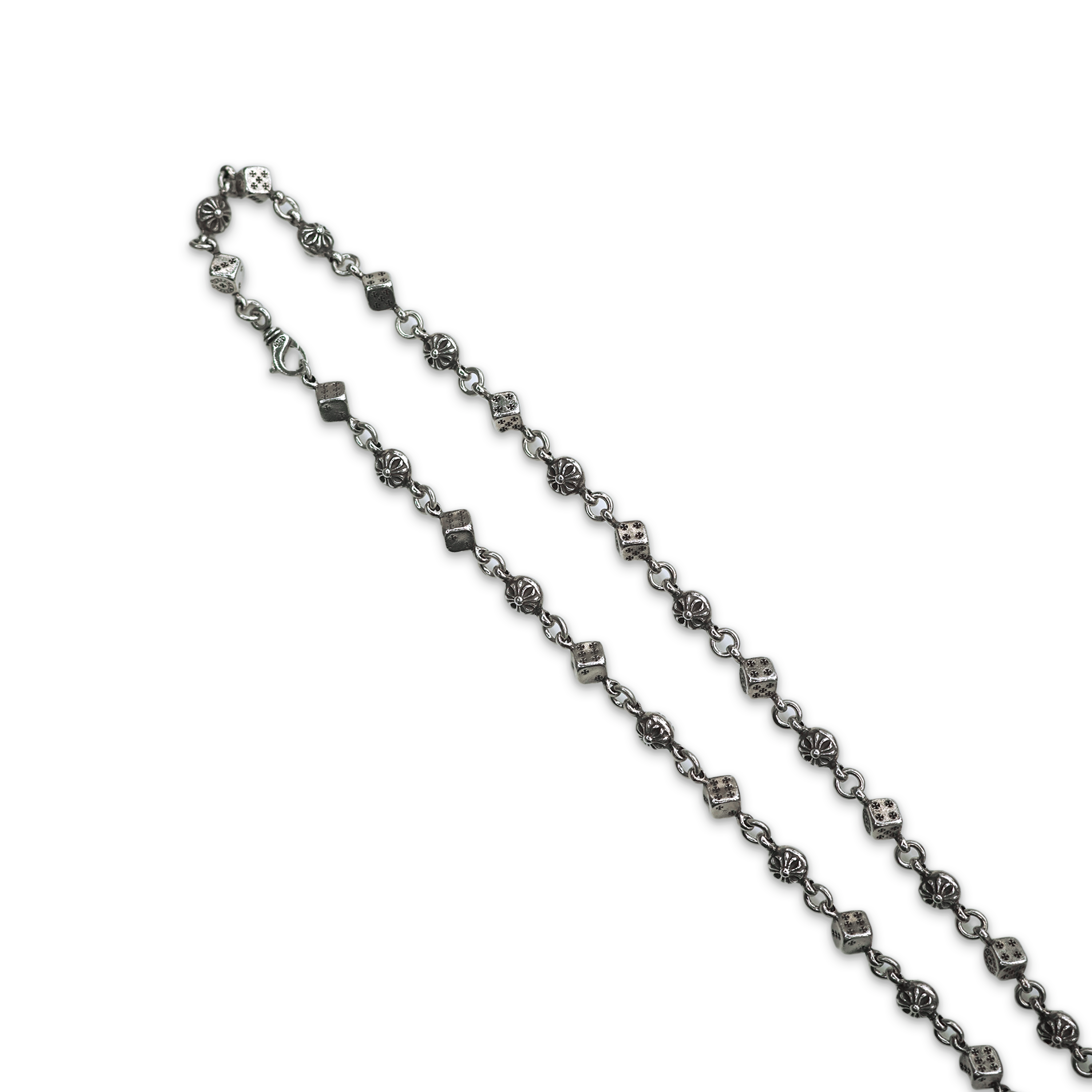 Dice and CH Plus Cross Ball Necklace
