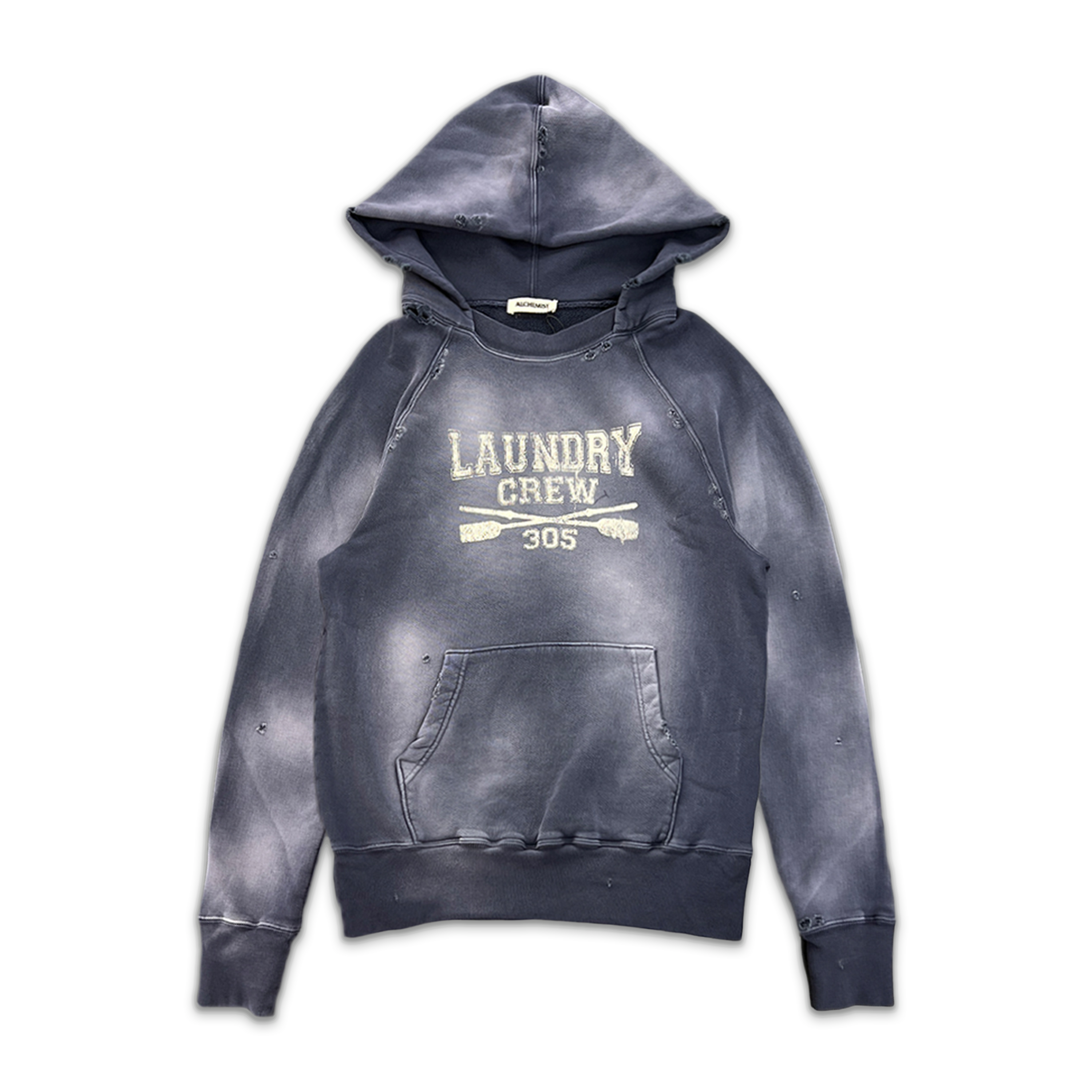 Alchemist, Throwback Crew Hoodie "Dark Navy"