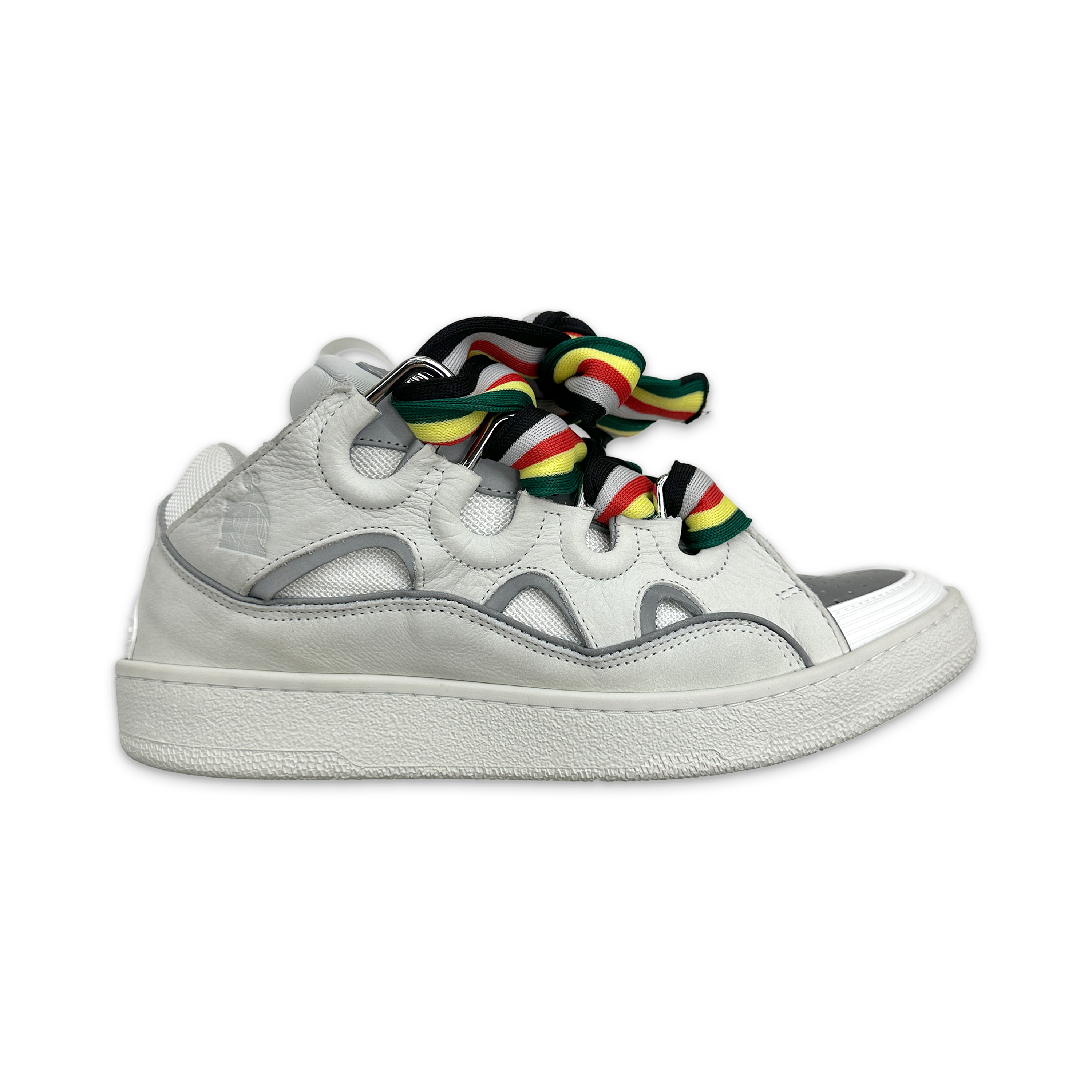 Lanvin, Curb Sneaker "White 3M"