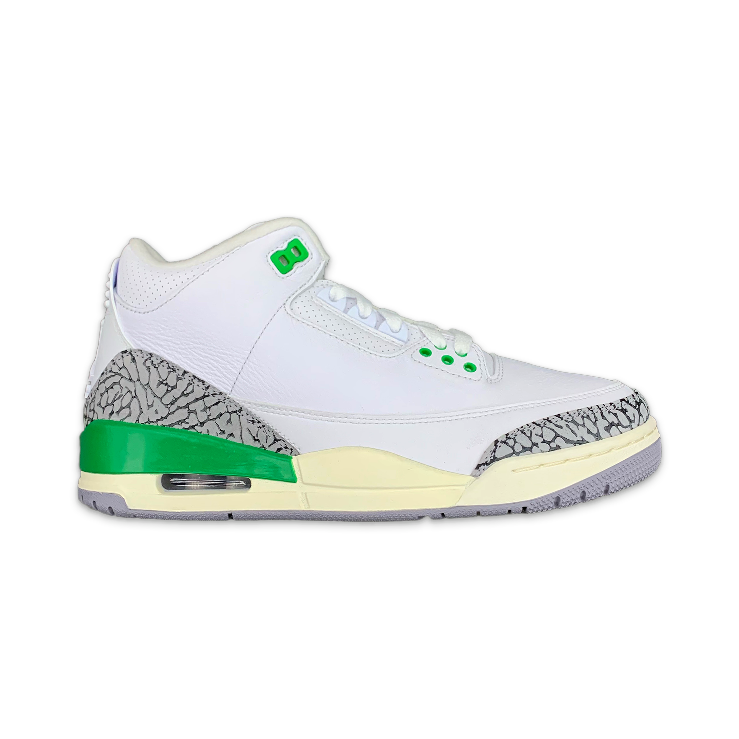 Request, Air Jordan 3 Retro "Lucky Green" (W)