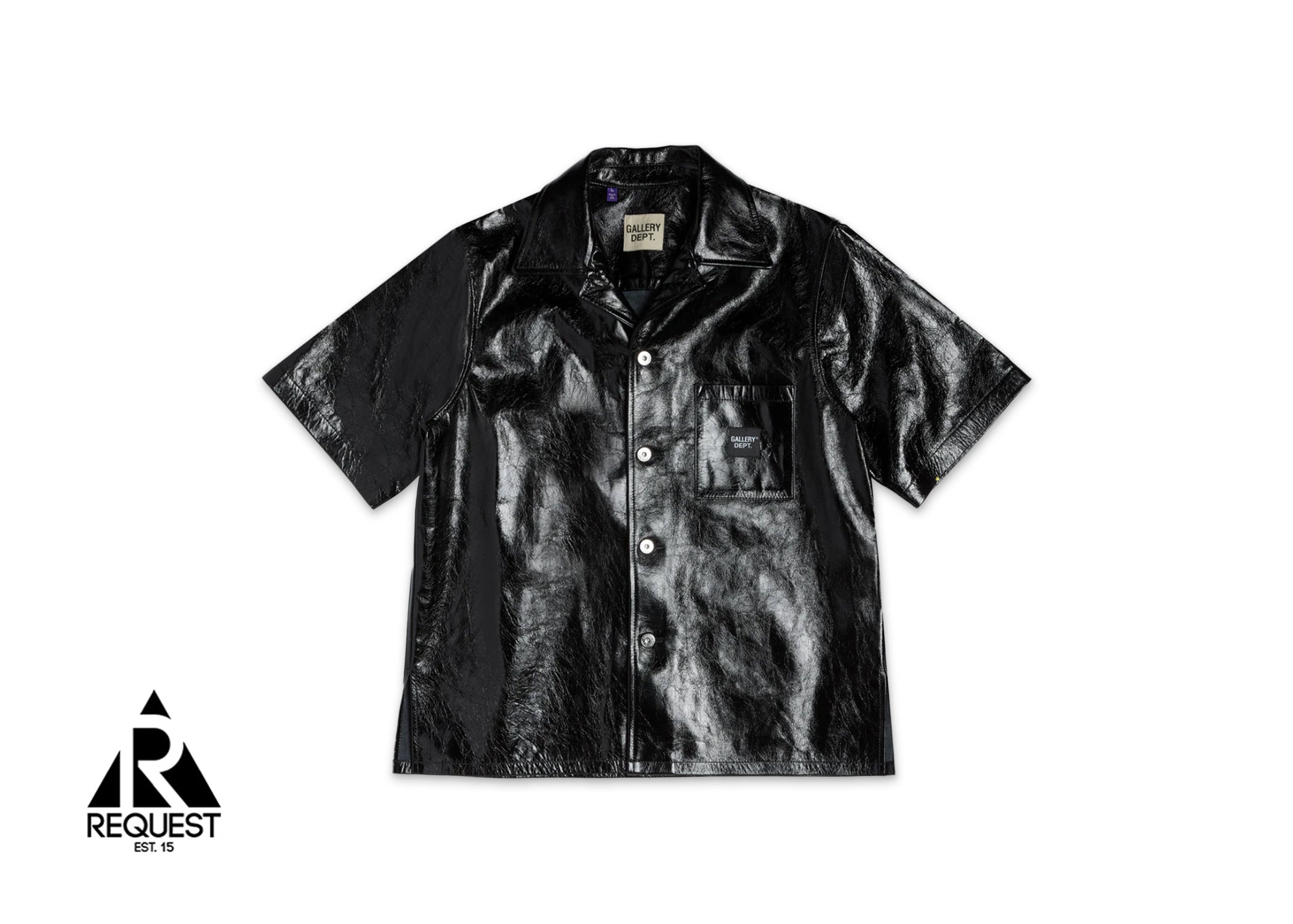 Gallery Dept. Leather Parker Shirt "Black"