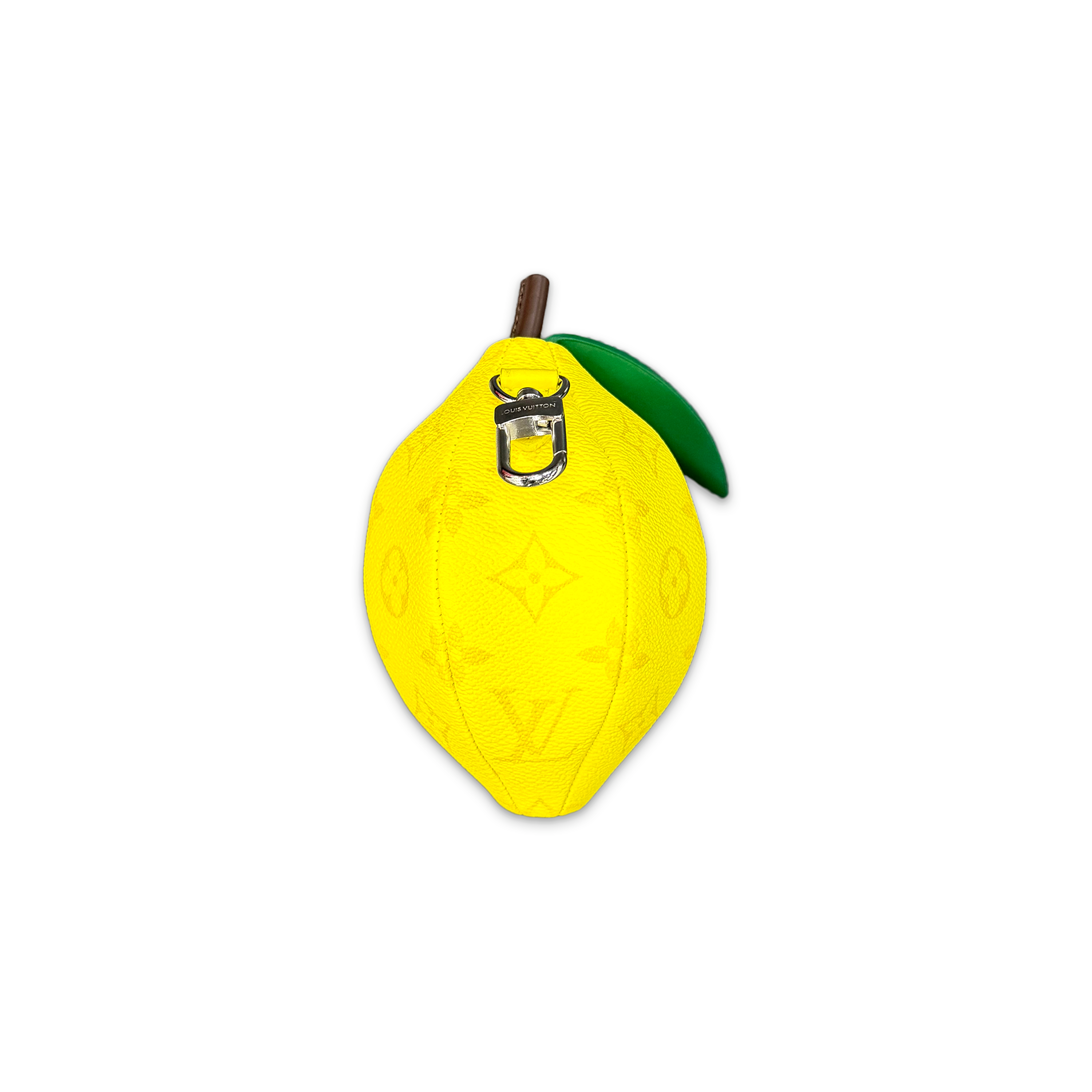 Monogram Lemon Bag Zipper Charm