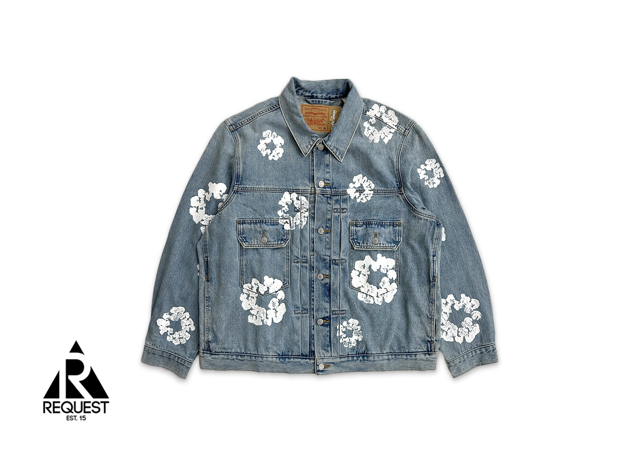 Denim Tears, Cotton Wreath Denim Jacket "Indigo"