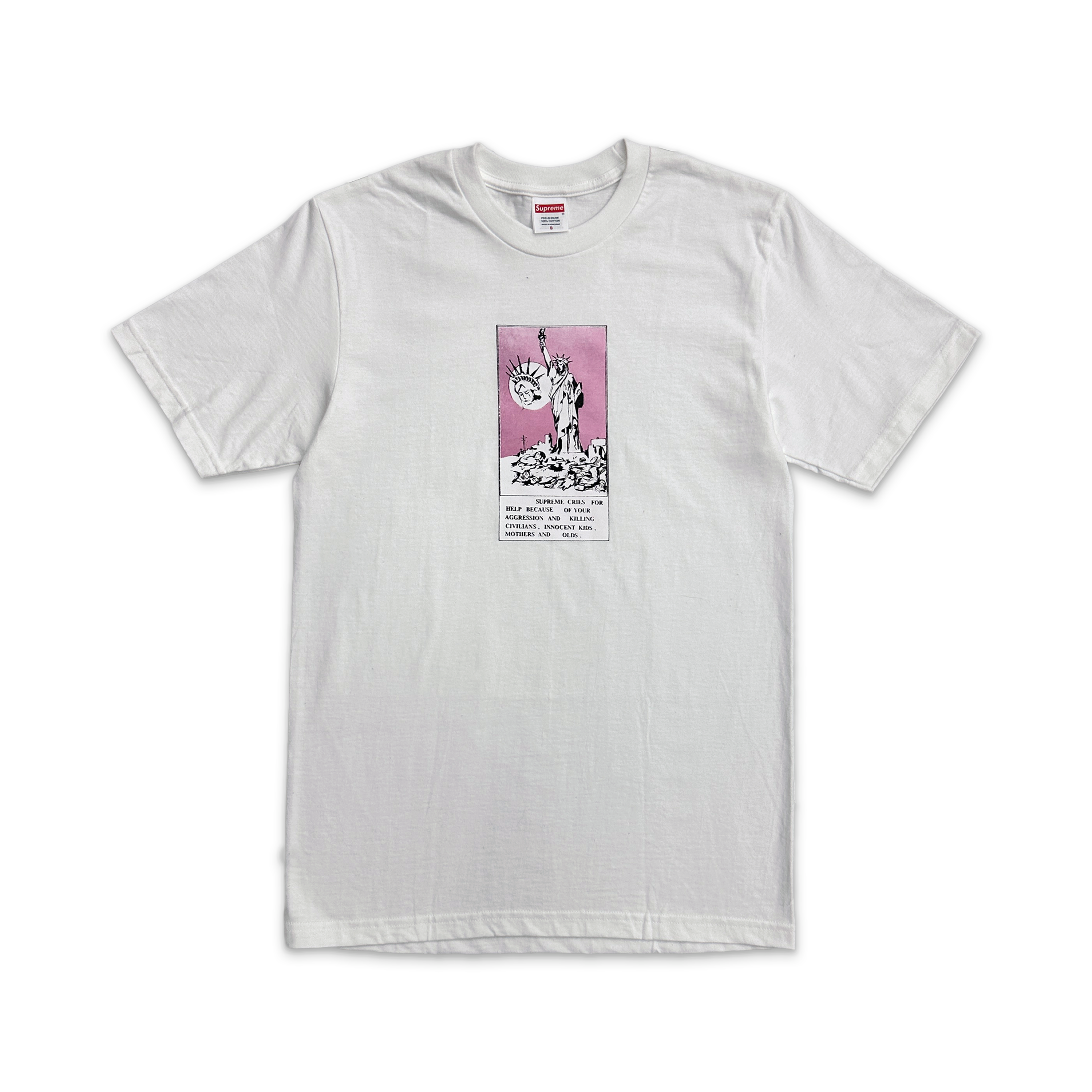 Supreme, Liberty Tee FW24 "White"