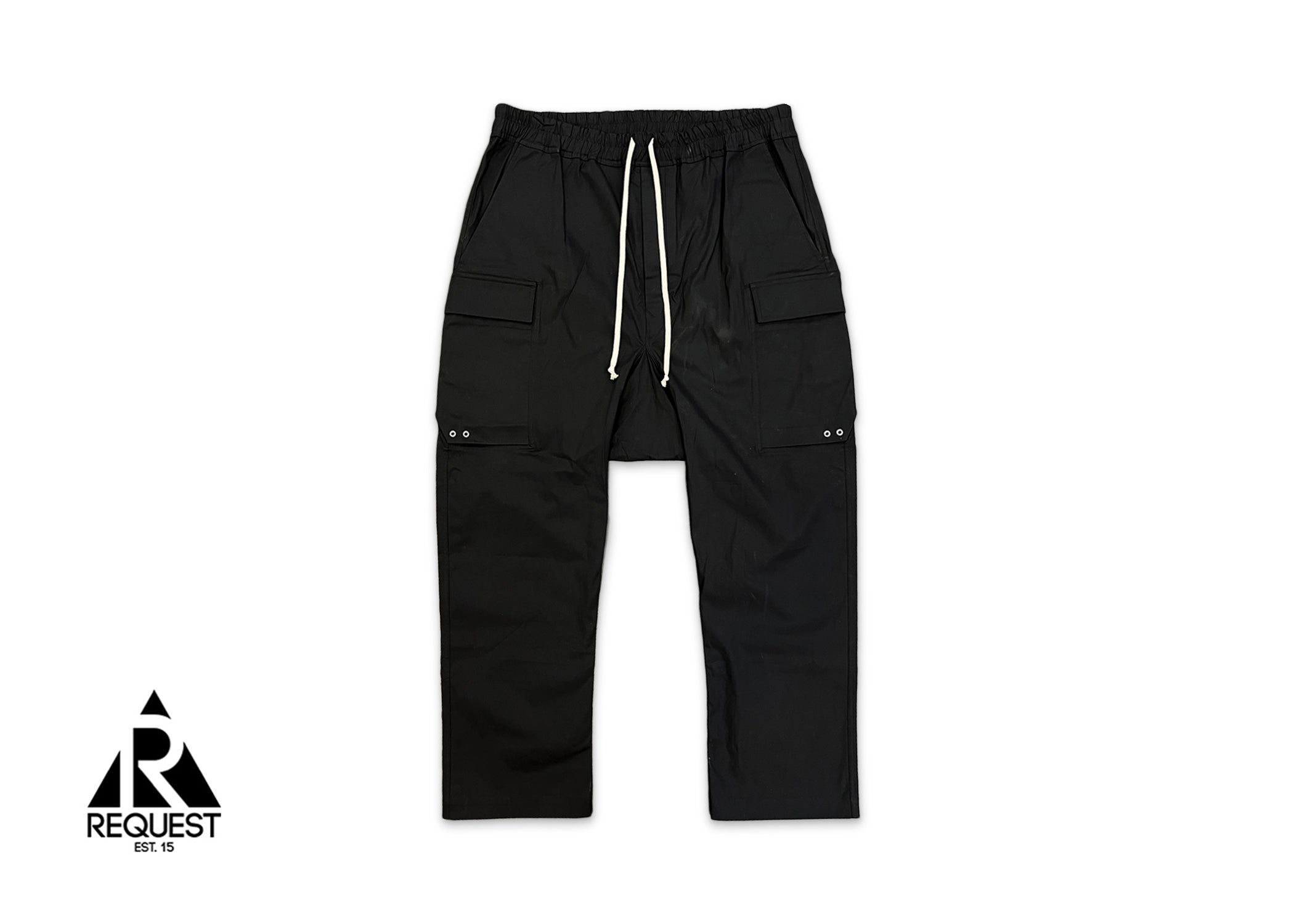 Rick Owens, Lido Cargo Long Pants "Black"
