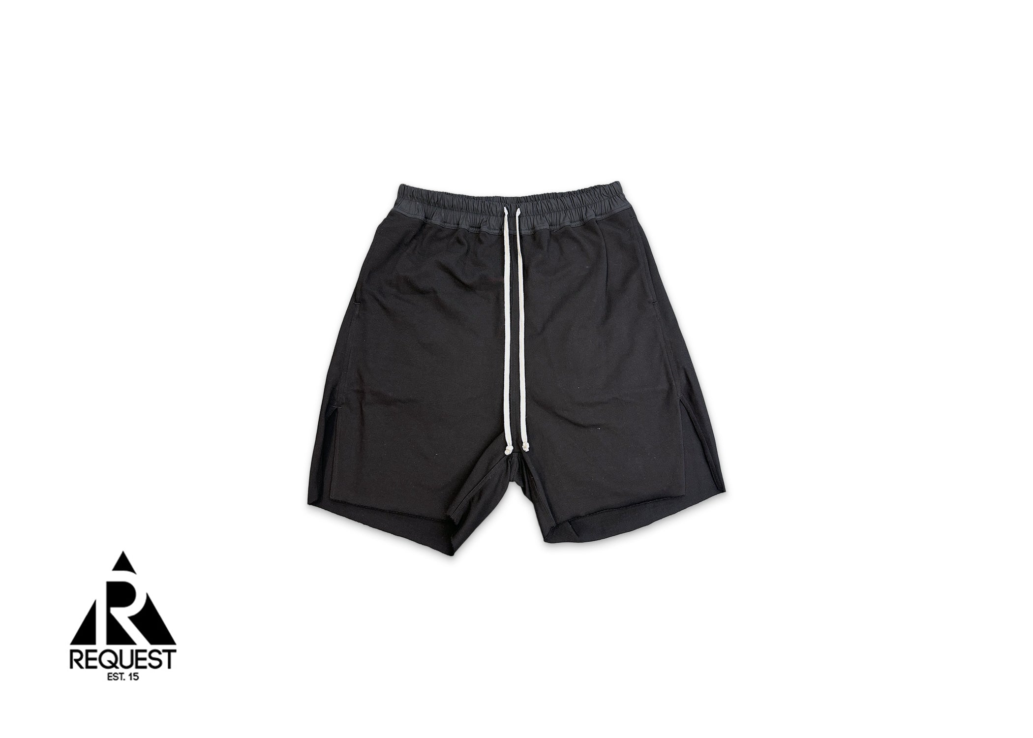 Rick Owens, Lido Heavy Jersey Boxers Shorts "Black"