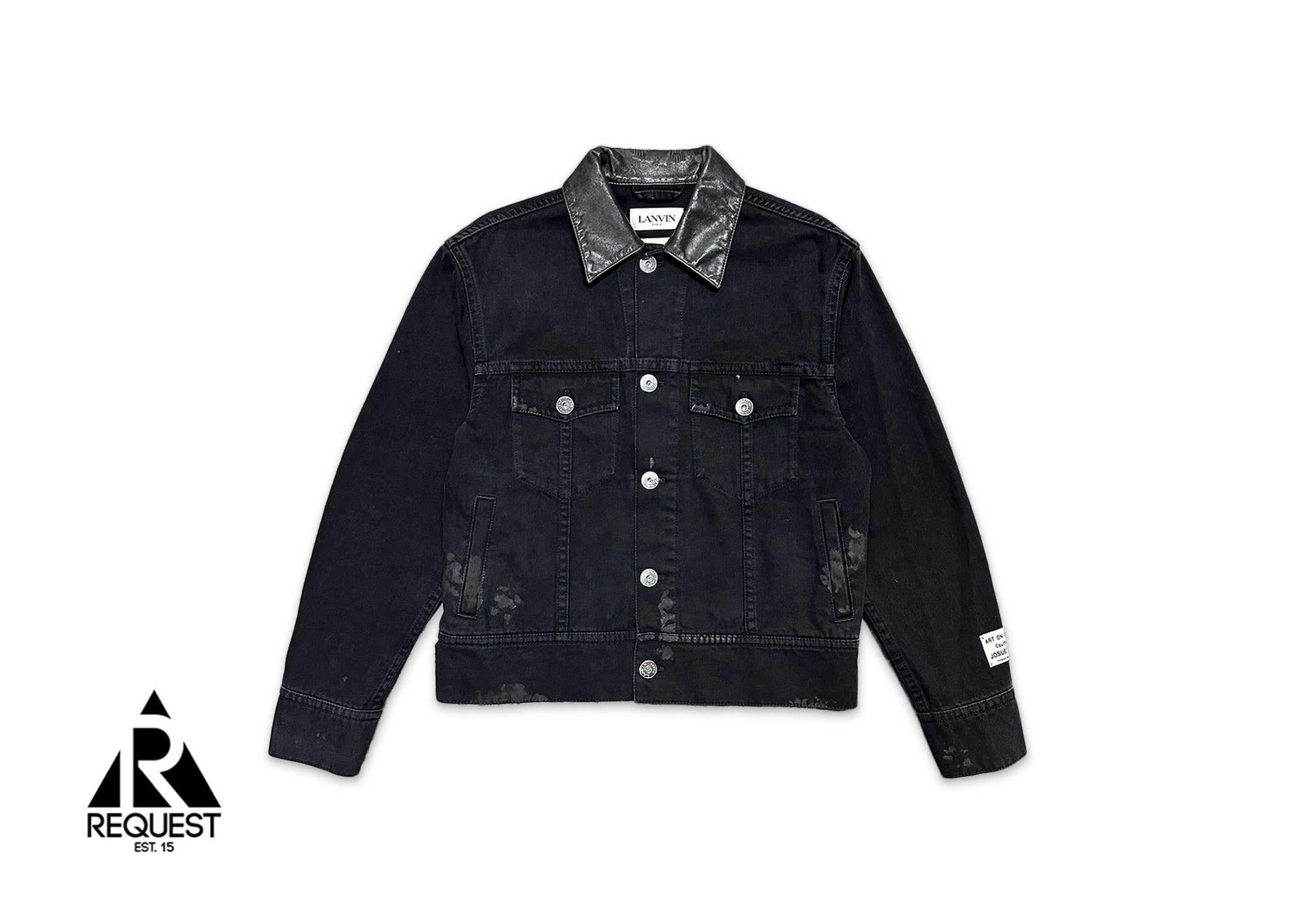 Gallery Dept., x Lanvin Denim Jacket "Black"