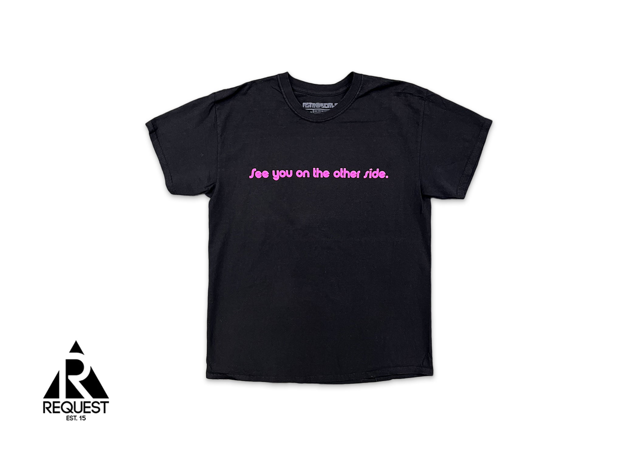 Request, Travis Scott Lollipop Tee "Black"