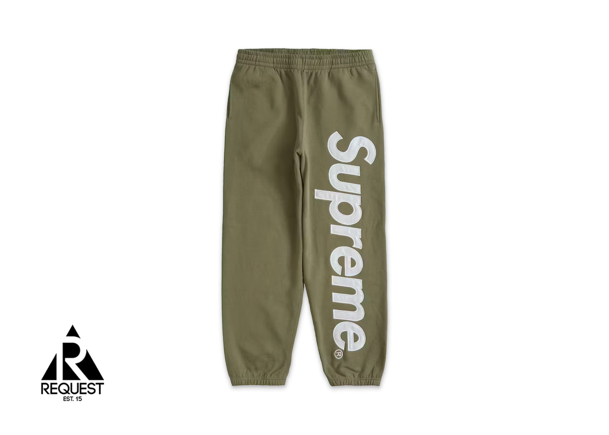 Supreme Satin Sweatpant Light Olive