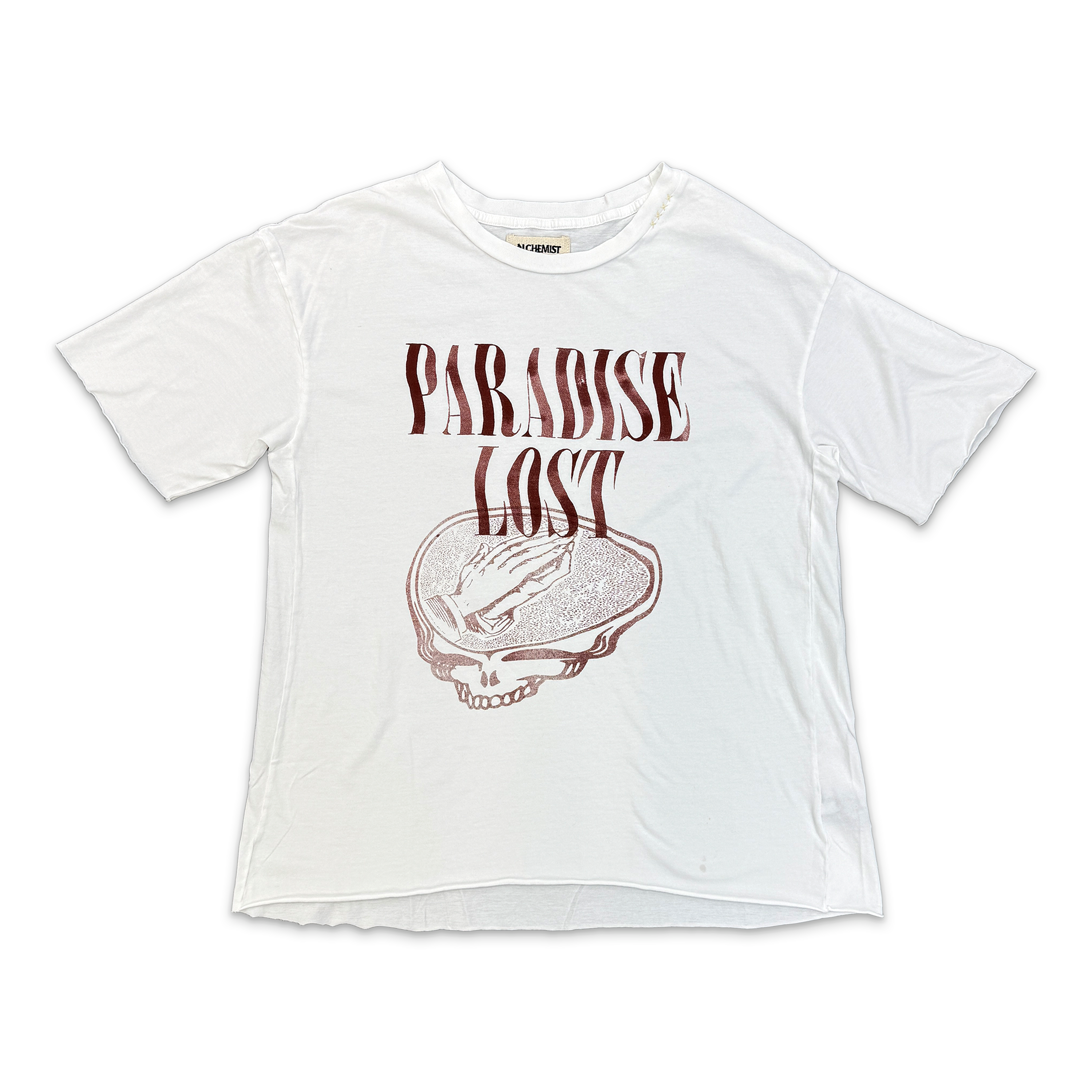 Alchemist, Paradise Pray Tee '25' "White Opal"