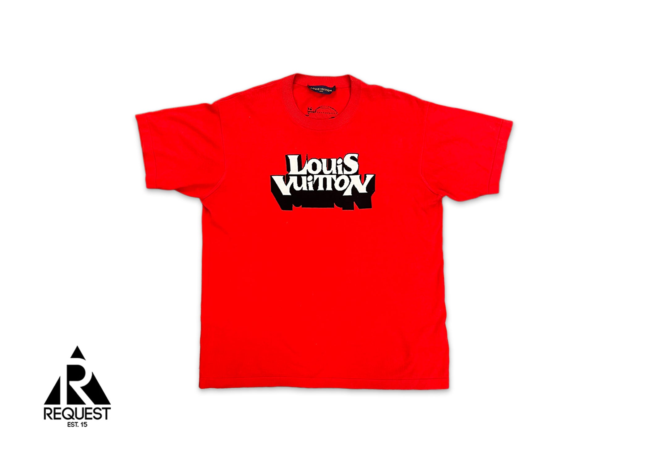 Louis Vuitton, Graphic Short-Sleeved Tee "Red"