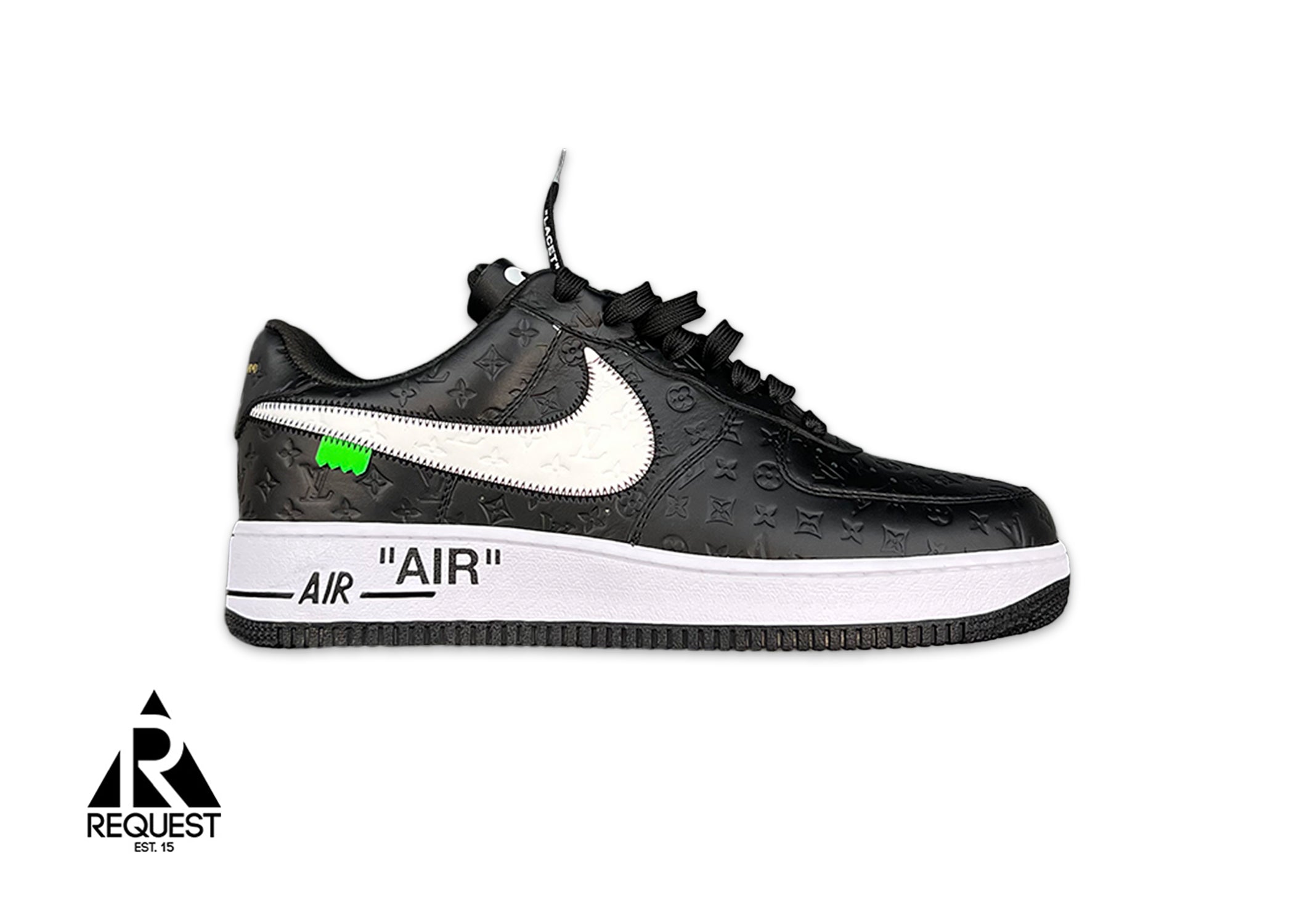 Nike Airforce 1 x Louis Vuitton Black White