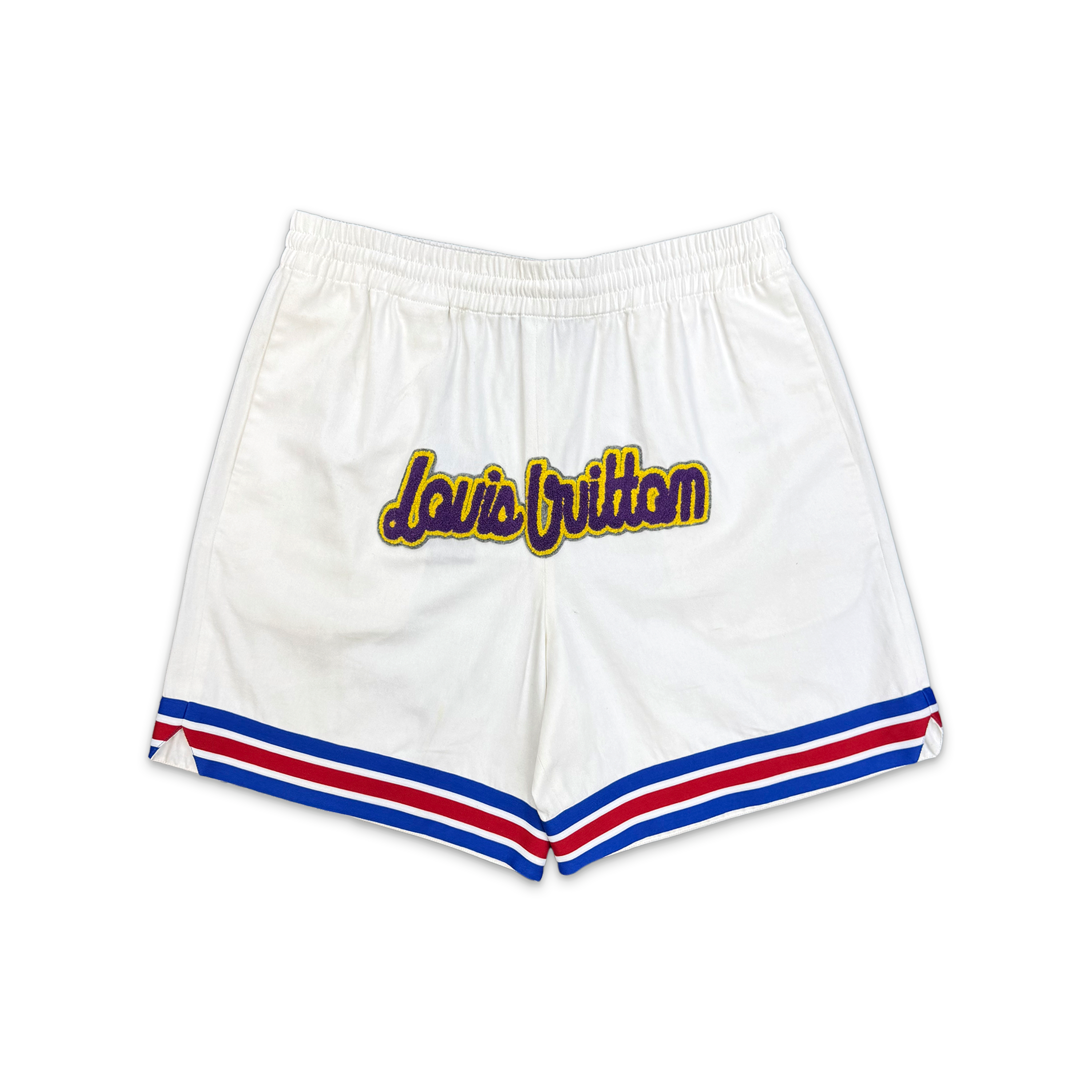 Louis Vuitton, x NBA Basketball Shorts "Beige"