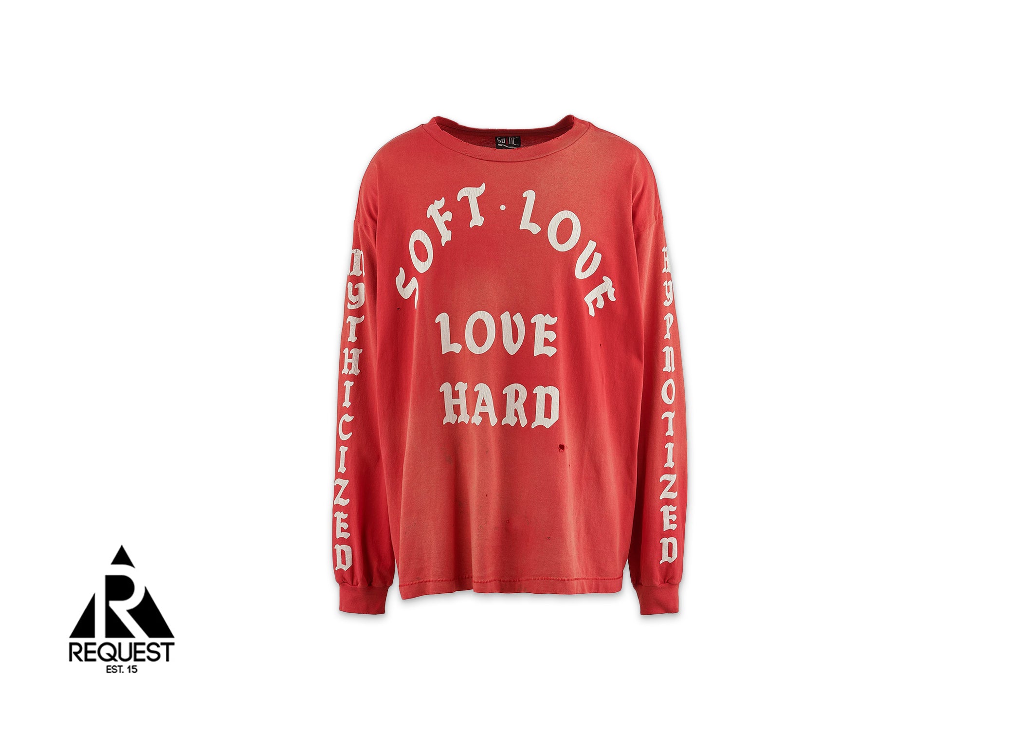 Saint Michael Soft Love L/S Tee "Red"