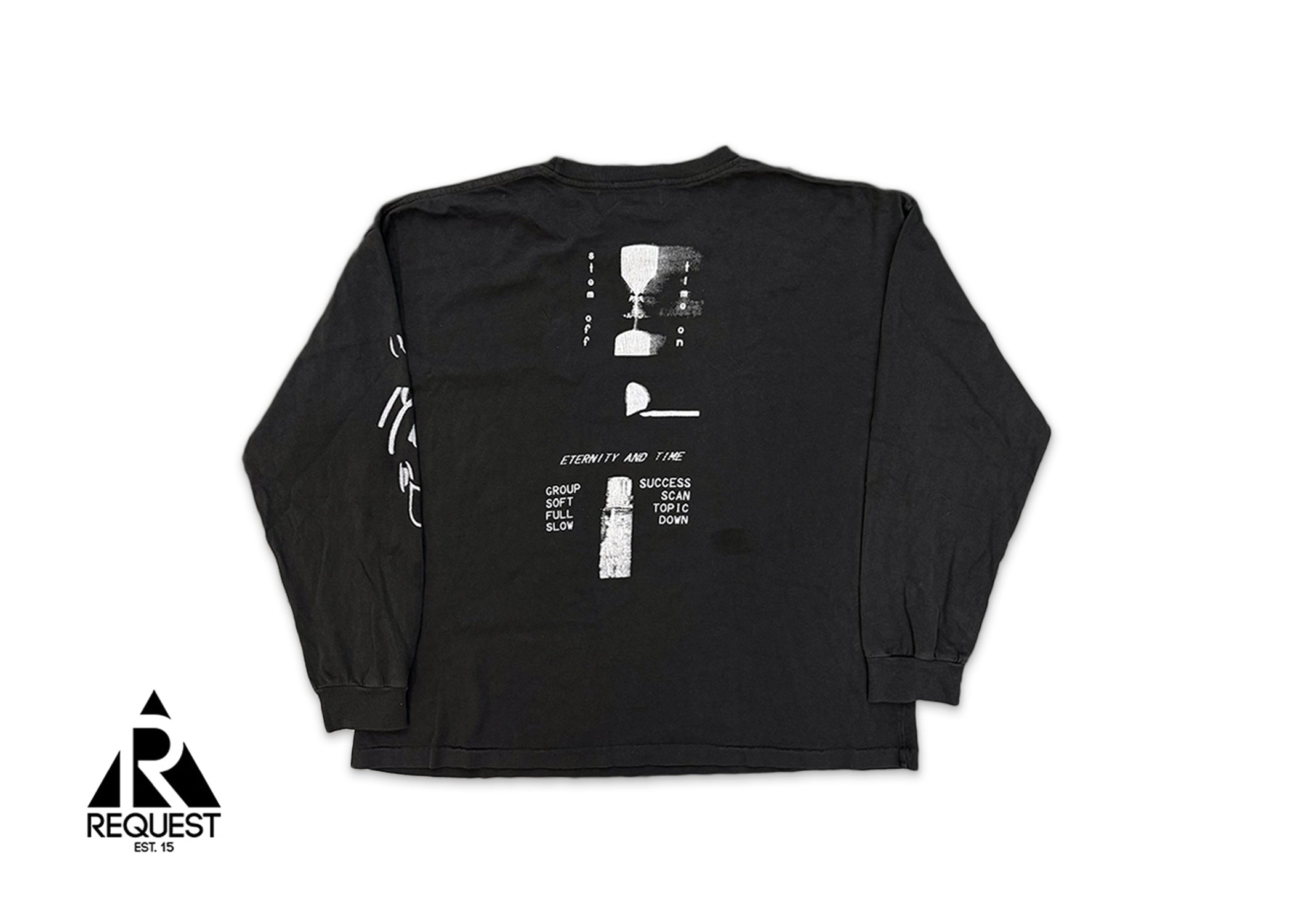 Enfants Riches Déprimes, Enfants Riches Déprimes Eternity & Time L/S Tee "Faded Black"