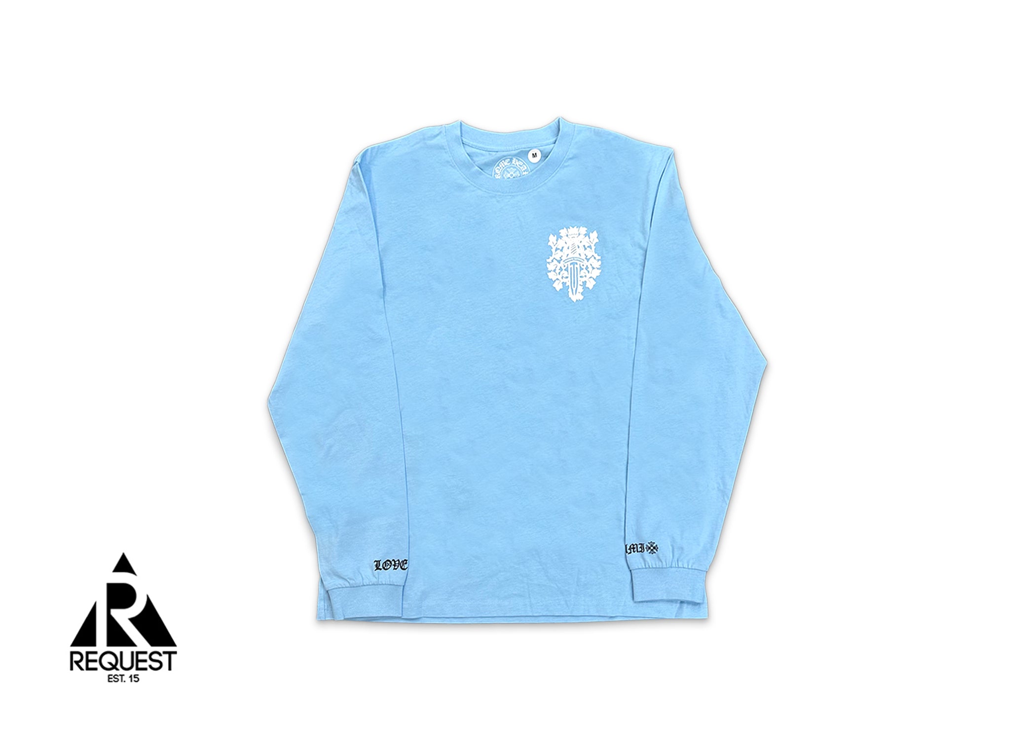 Chrome Hearts Dagger L/S Tee Miami Art Basel Exclusive "Baby Blue"