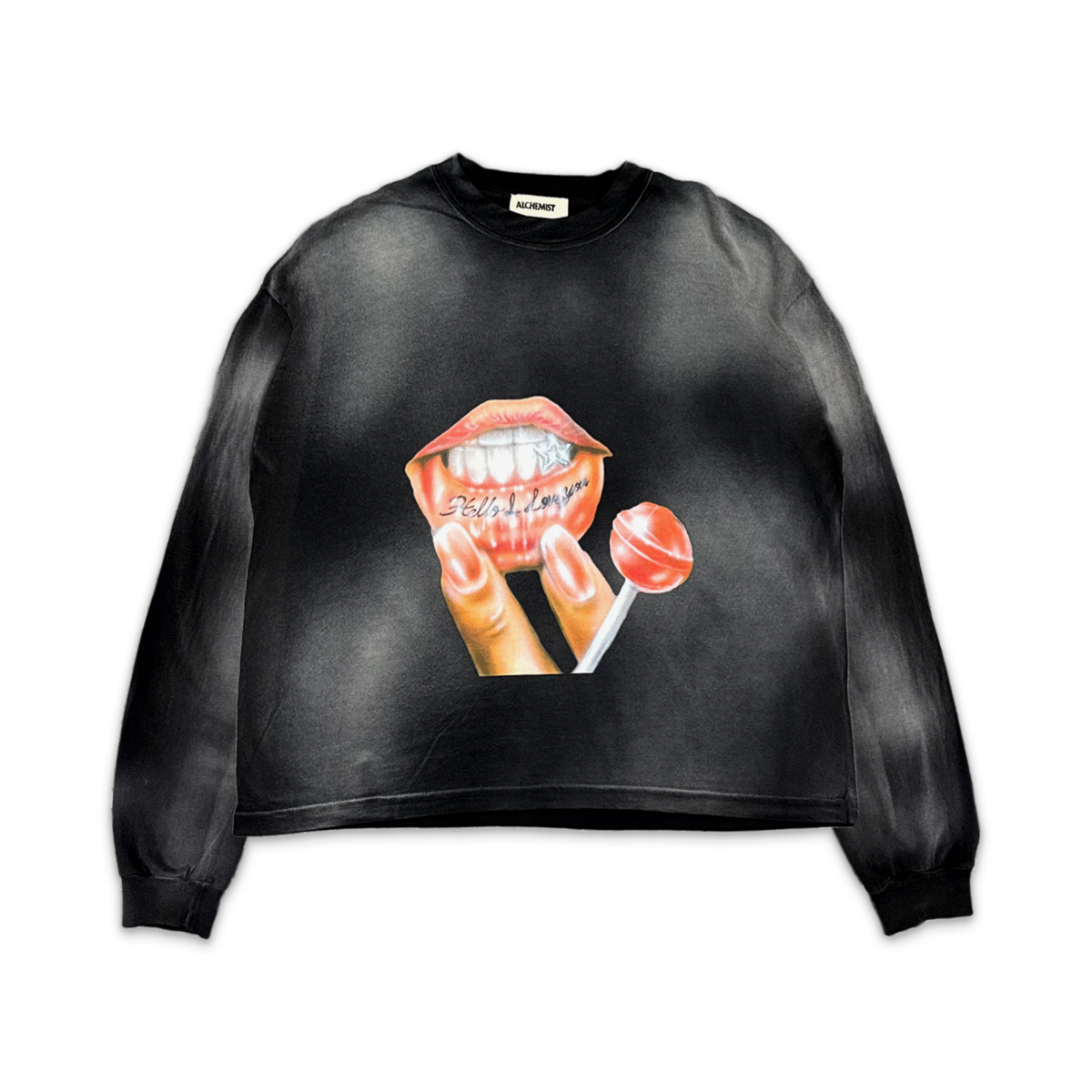 Lollipop L/S T Shirt "Jet Black"