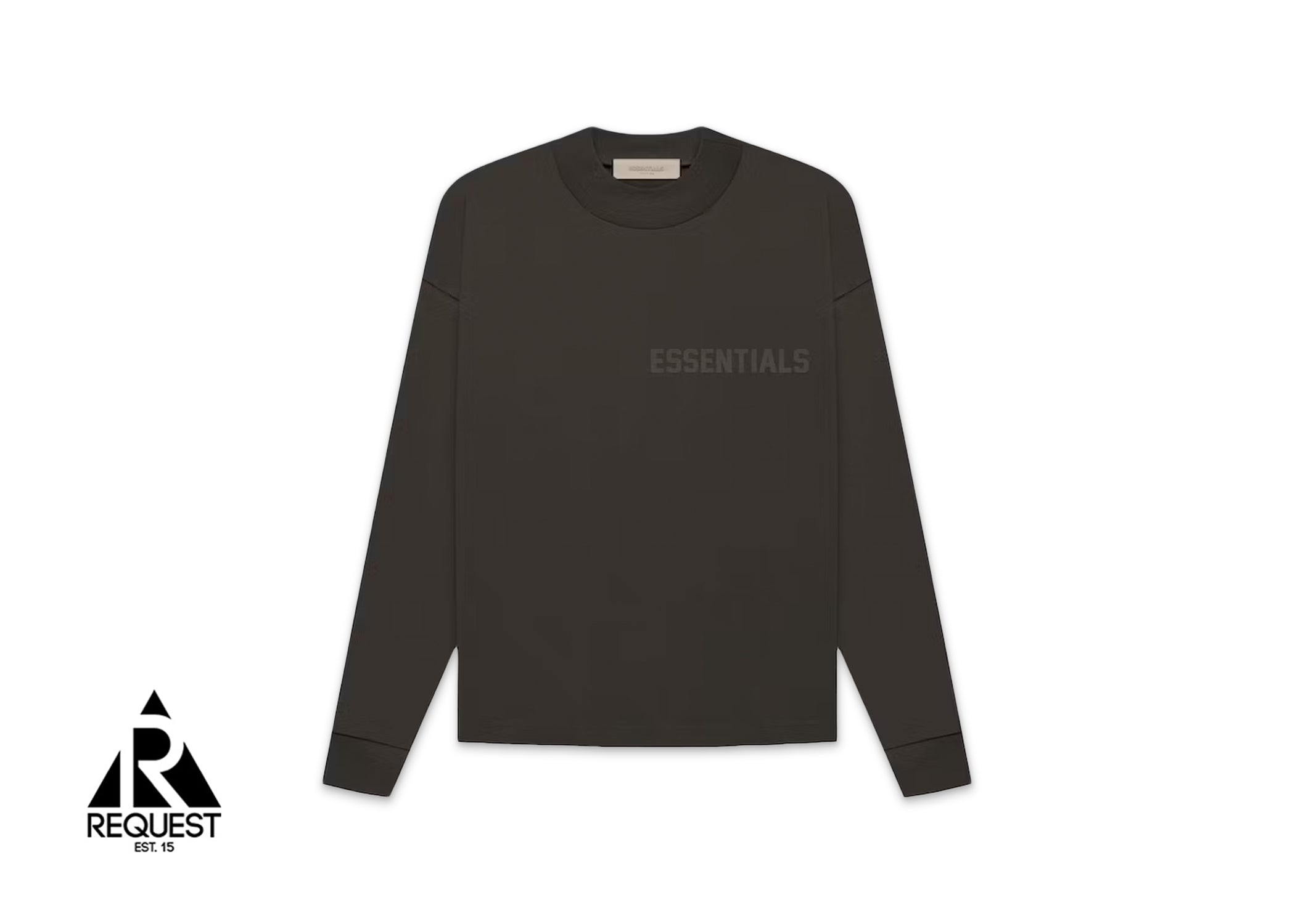 Fear of God Essentials L/S Tee “Off Black”