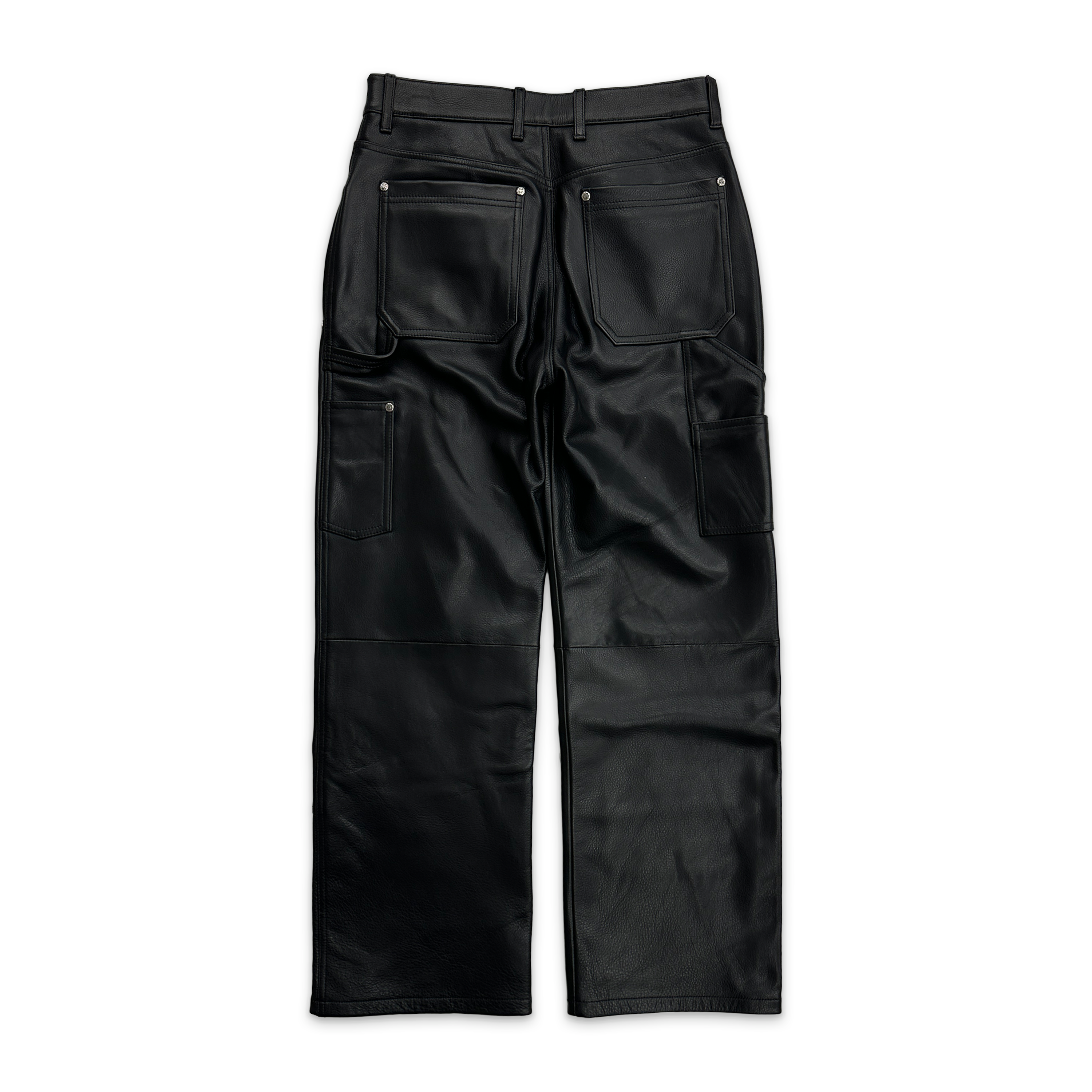 Birth of Royal Child, Prime Hide Pinned Leather Work Pants