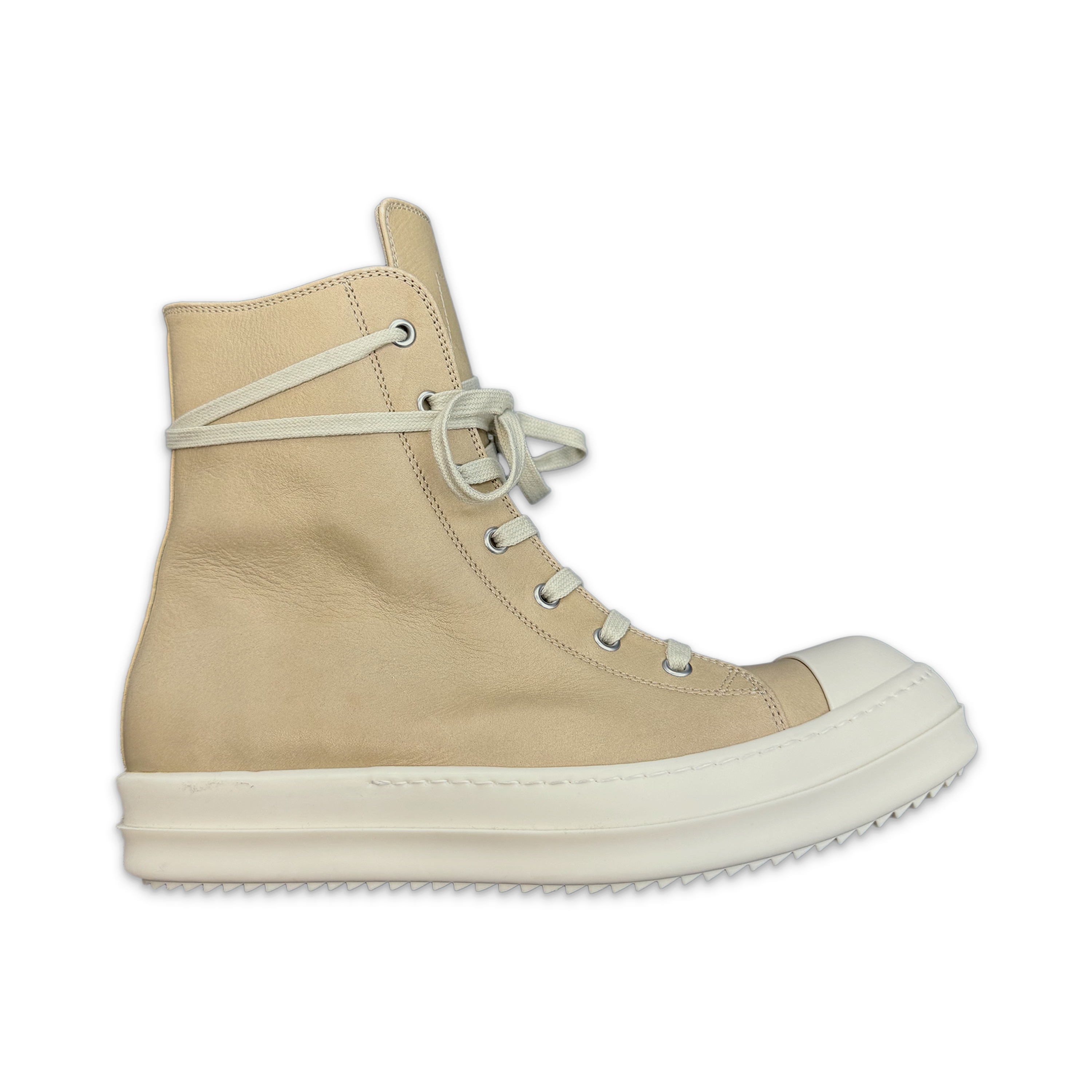 Rick Owens, Hollywood Leather Ramones High "Parchment Milk"