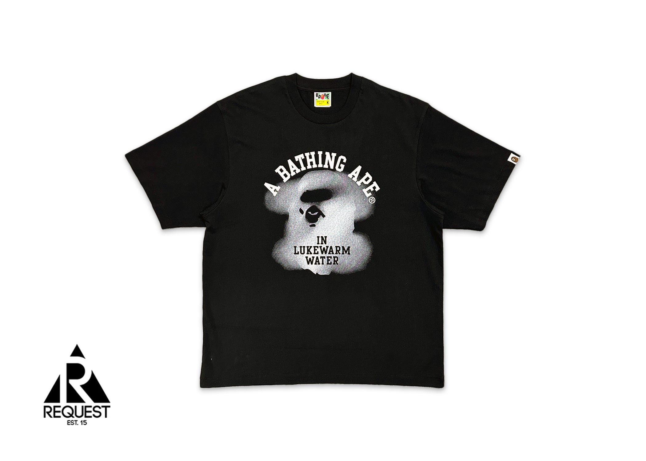 A Bathing Ape (BAPE), Ape In Lukewarm Water Tee "Black"