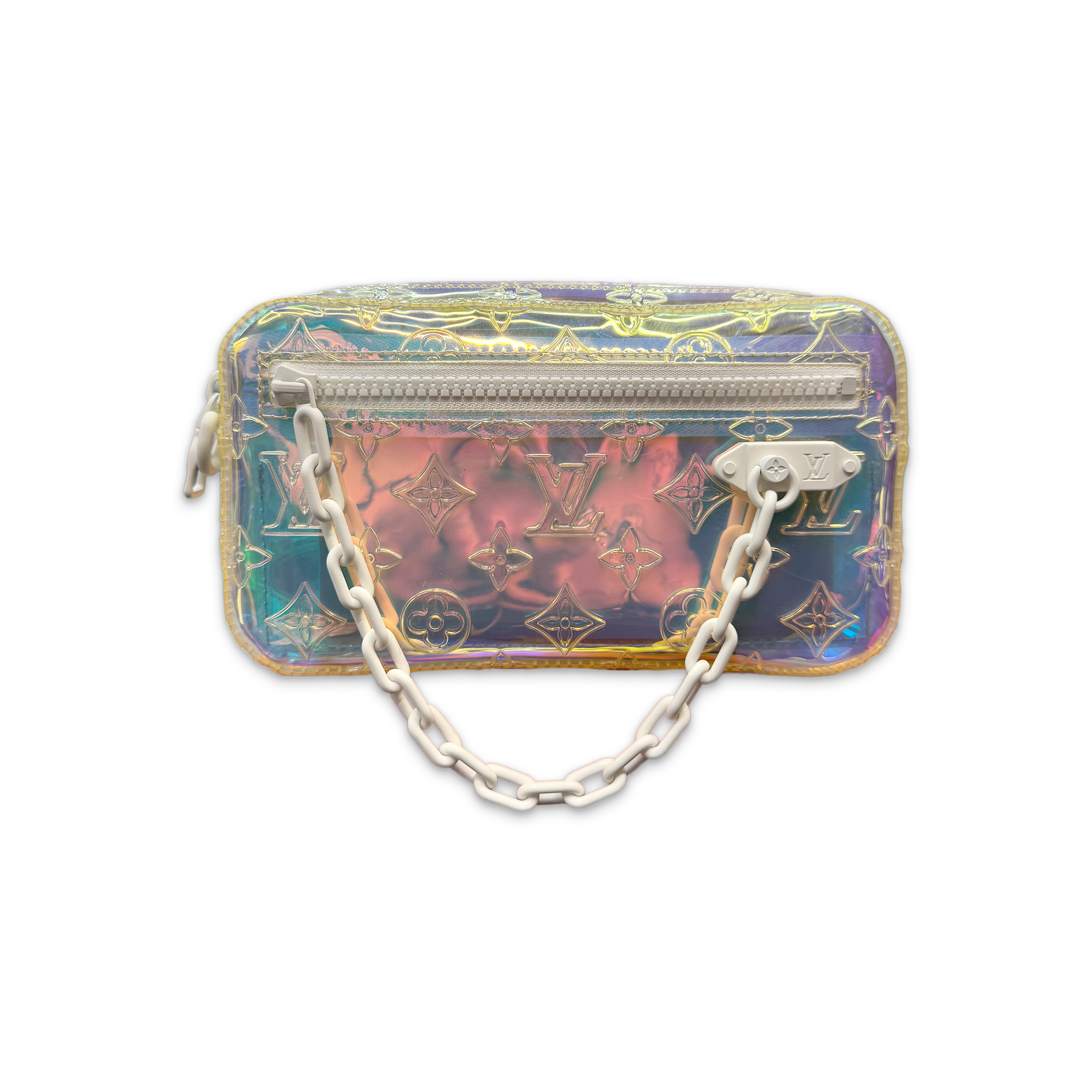 Louis Vuitton, Monogram Prism Pochette Volga "Multicolor"