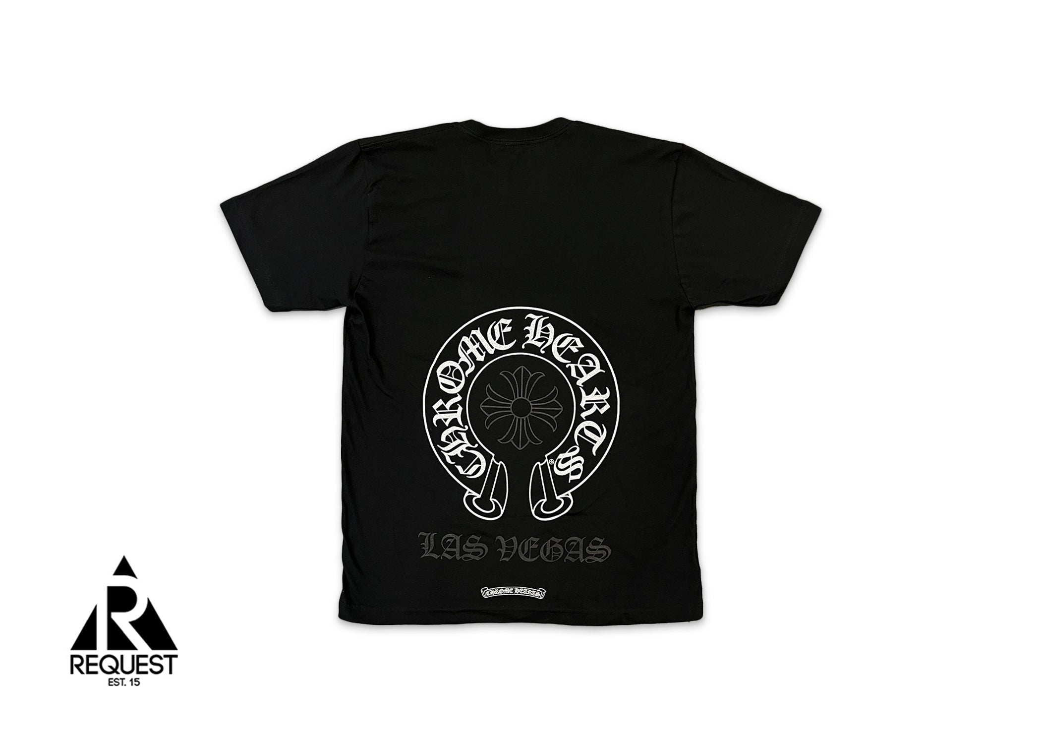 Chrome Hearts, Las Vegas 20th Anniversary Horseshoe Tee "Black"