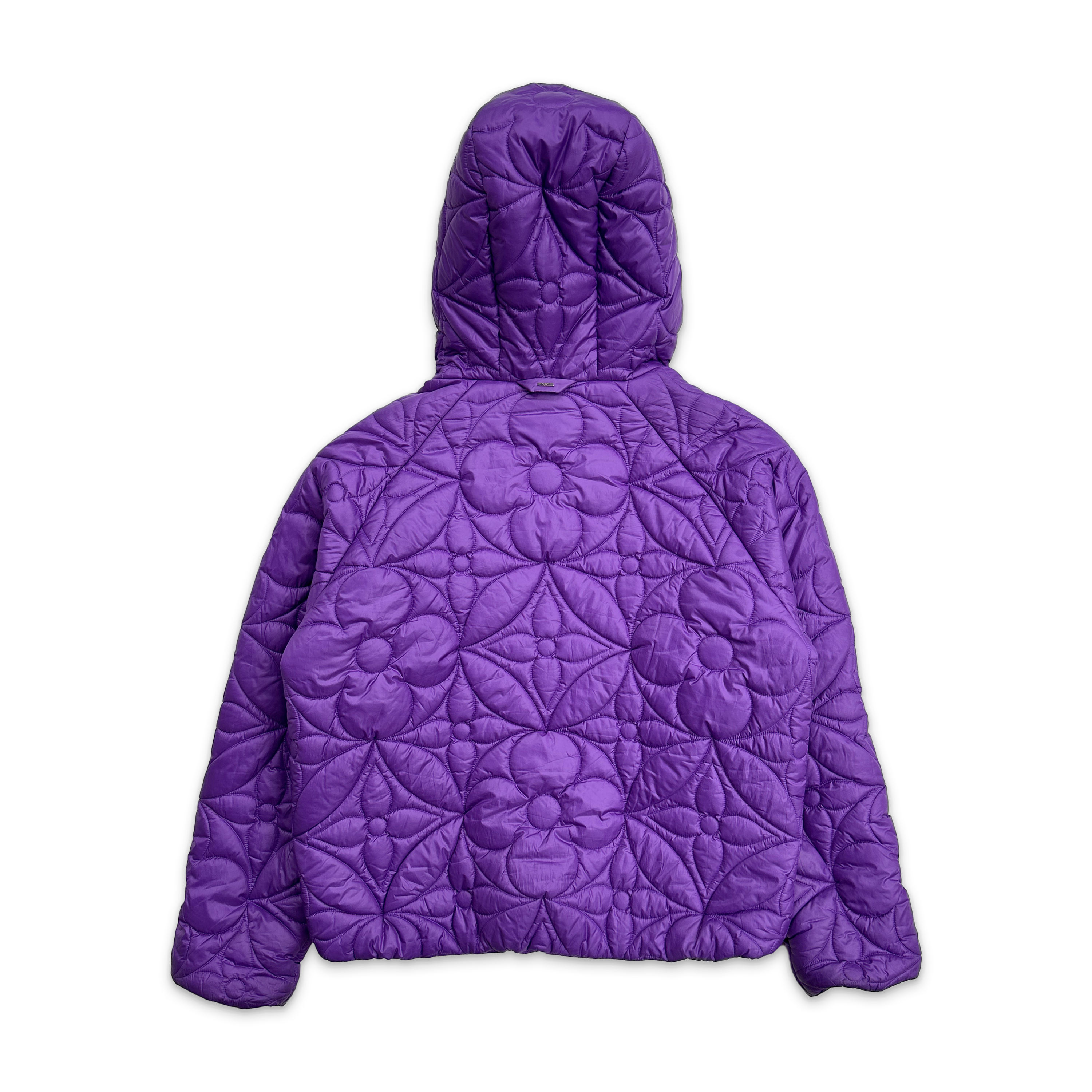 Louis Vuitton, LVSE Flower Quilted Hooded Jacket "Purple"
