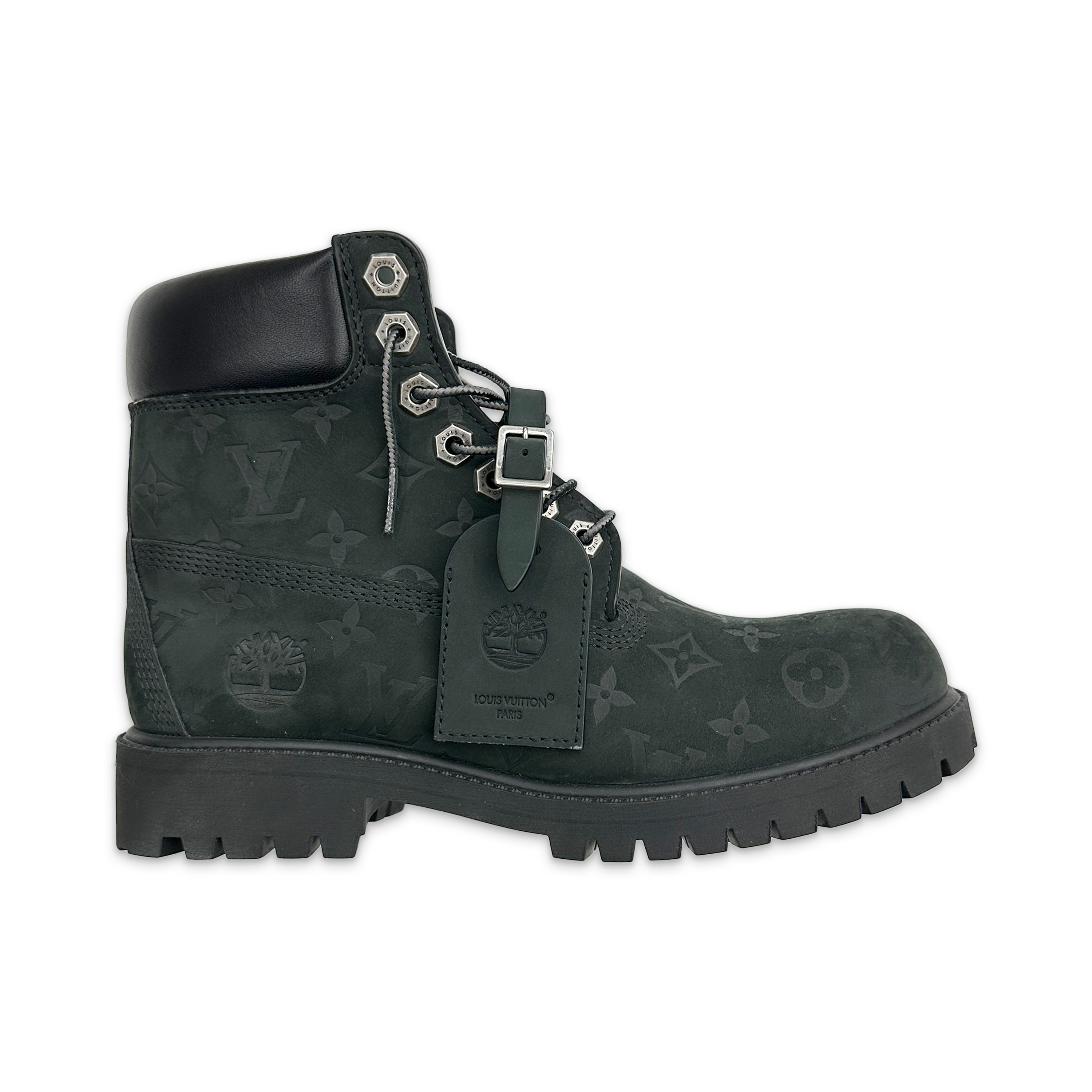 Louis Vuitton, x Timberland 6" Boot "Black Monogram"